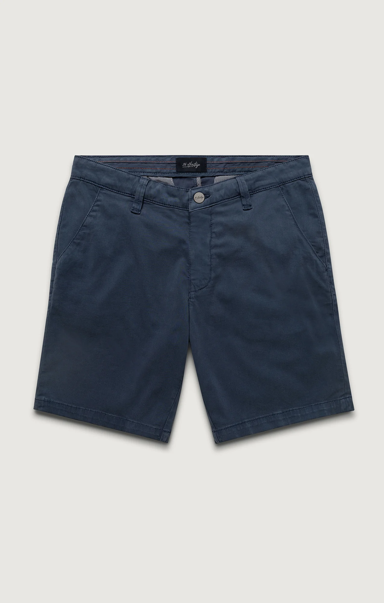 Arizona Slim Shorts In Dark Denim Twill - Image 6