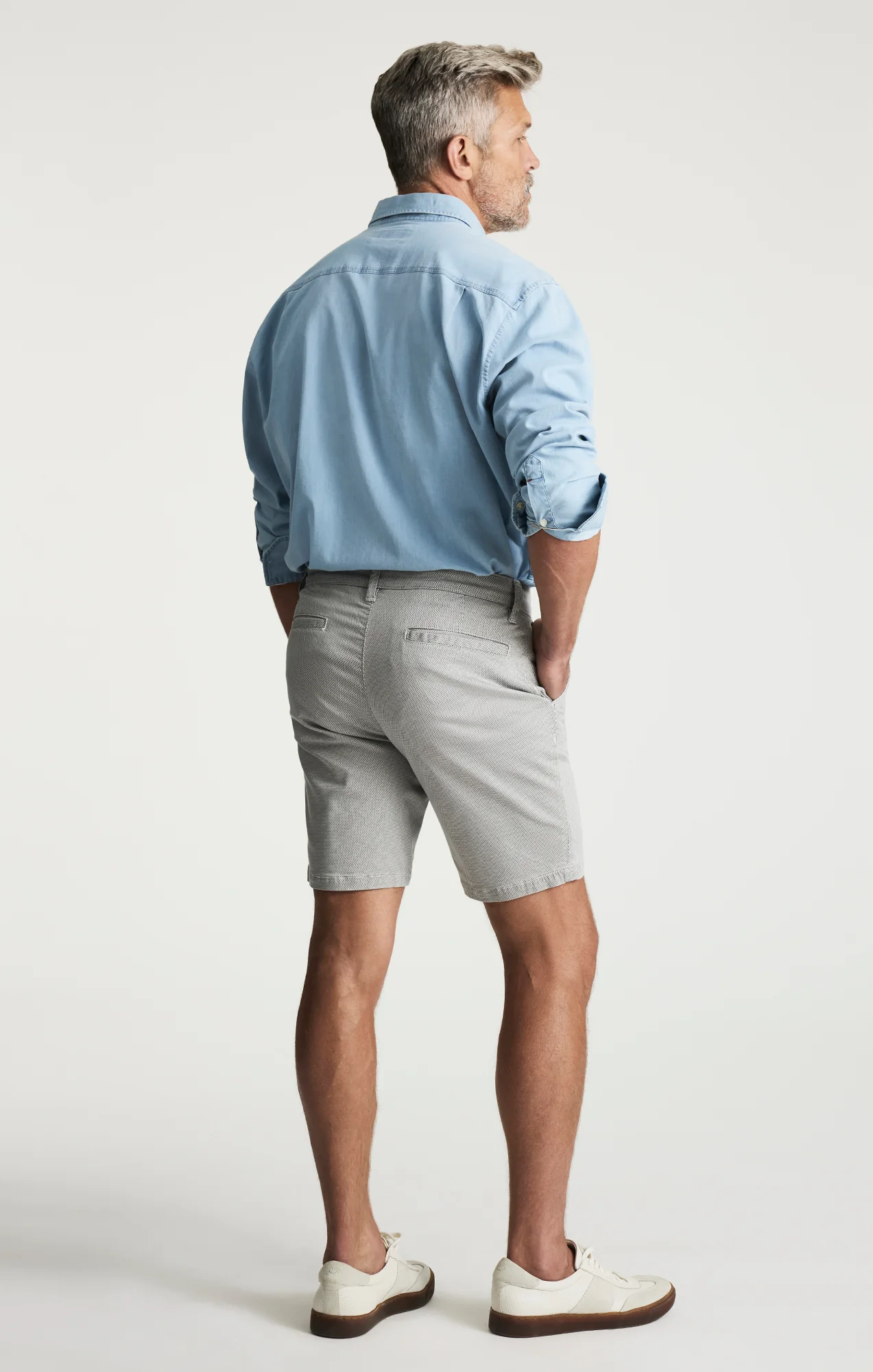Arizona Slim Shorts In Glacier Tie Print - Image 3
