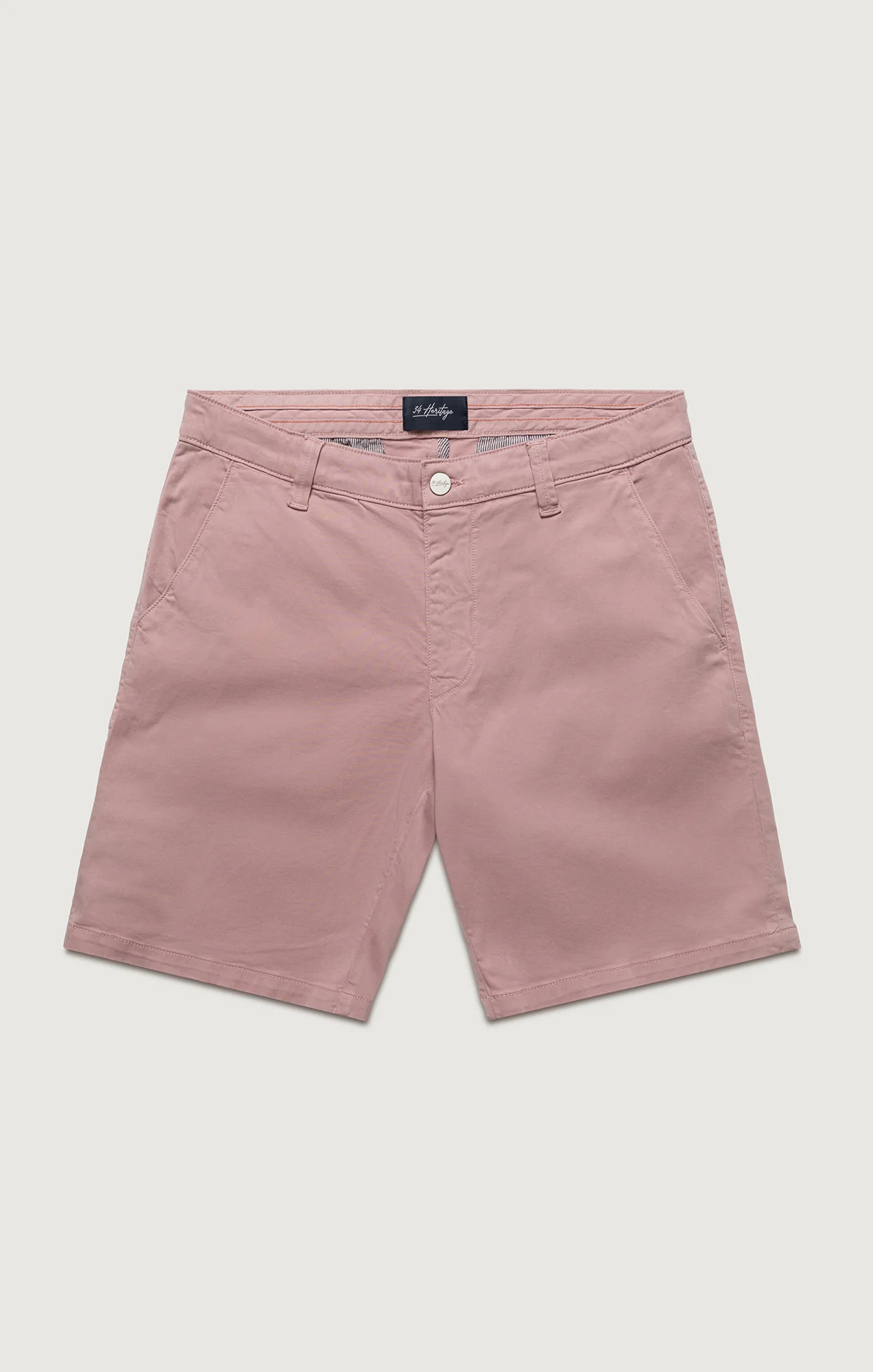 Arizona Slim Shorts In Pink Twill - Image 7
