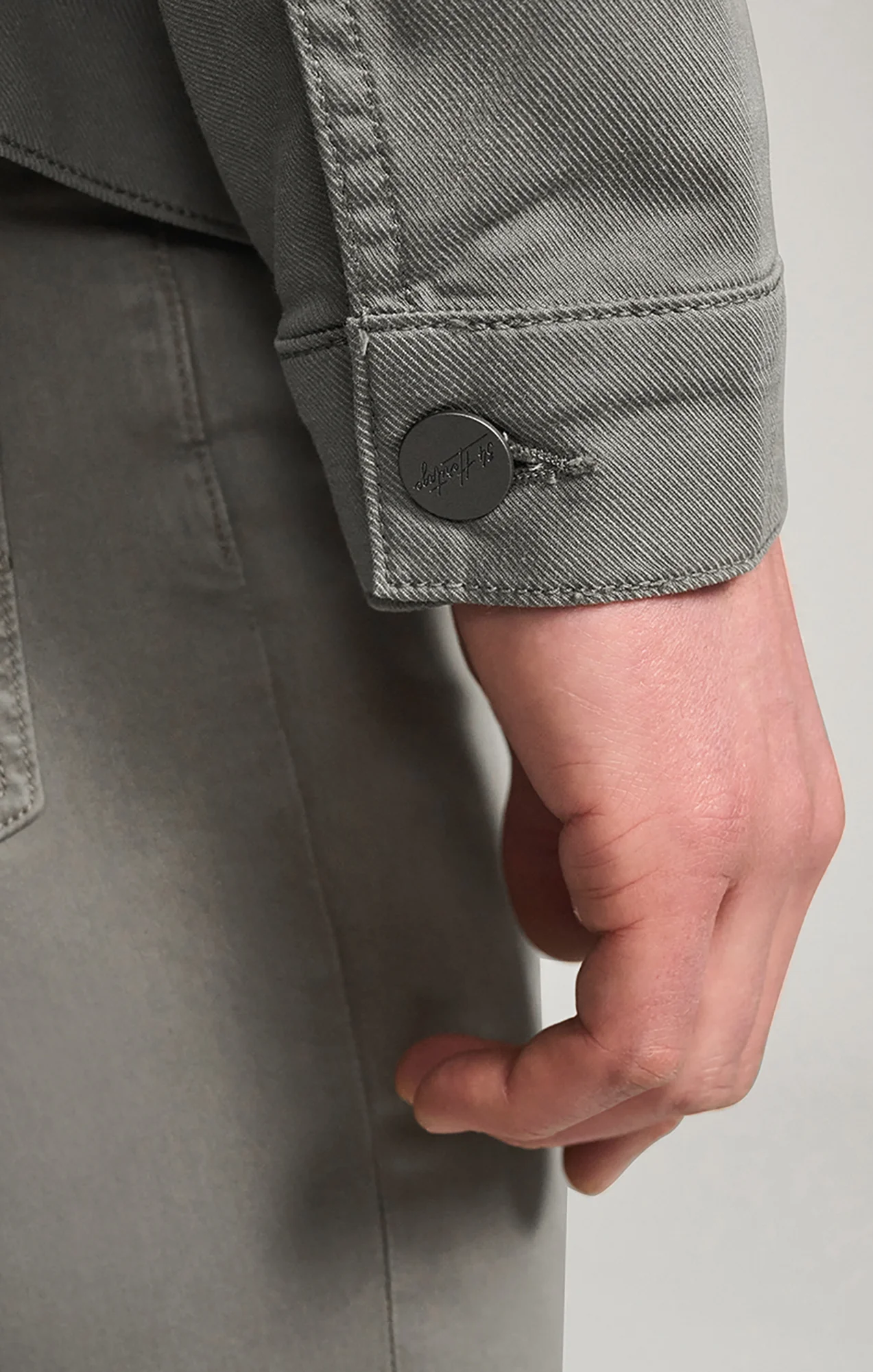 Bologna Jacket in Steel Coolmax - Image 5