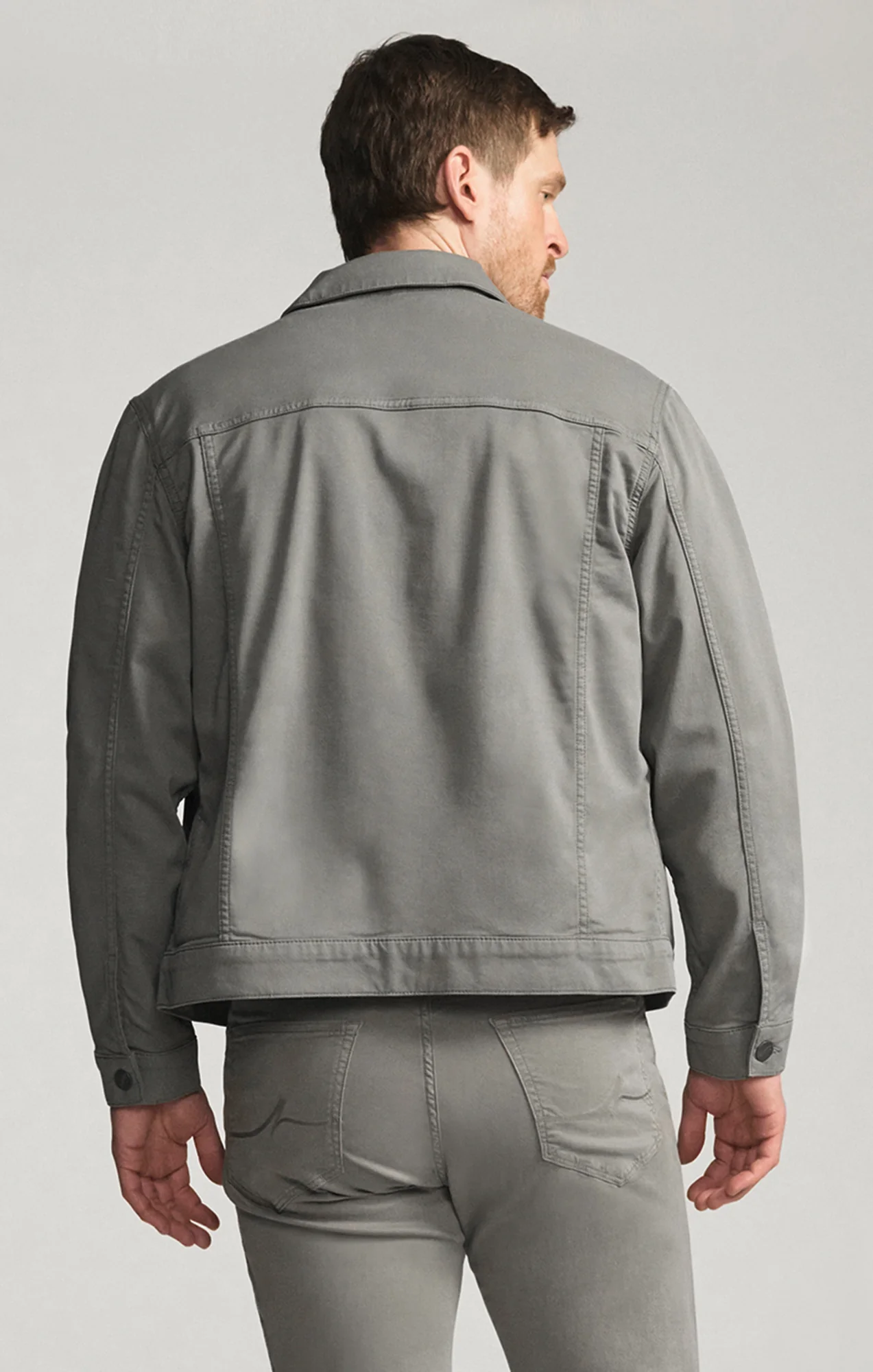 Bologna Jacket in Steel Coolmax - Image 6