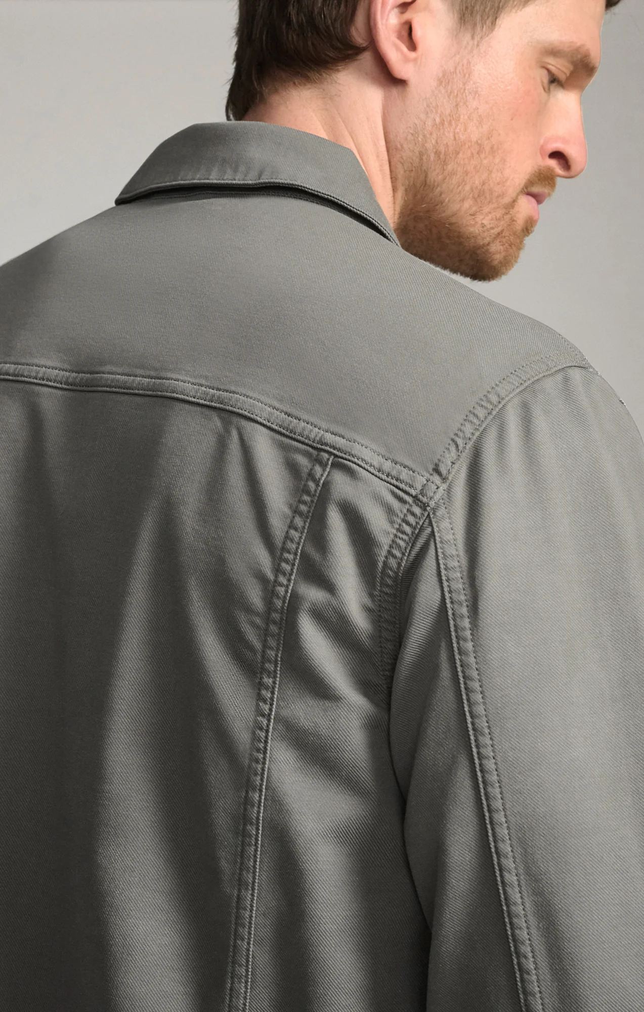 Bologna Jacket in Steel Coolmax - Image 7