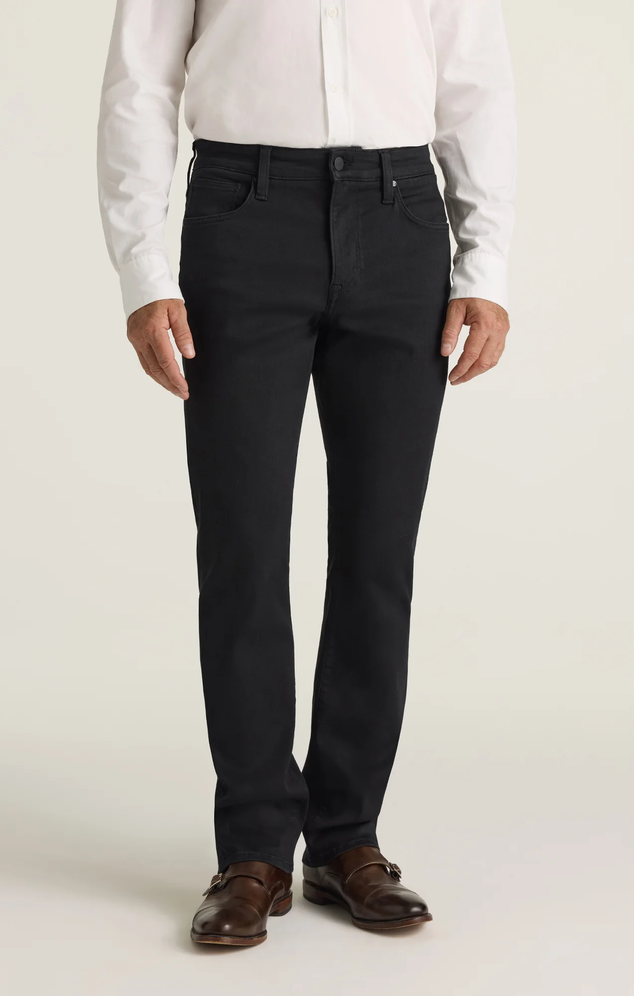 Camino Relaxed Straight Jeans in Black Urban - Image 2