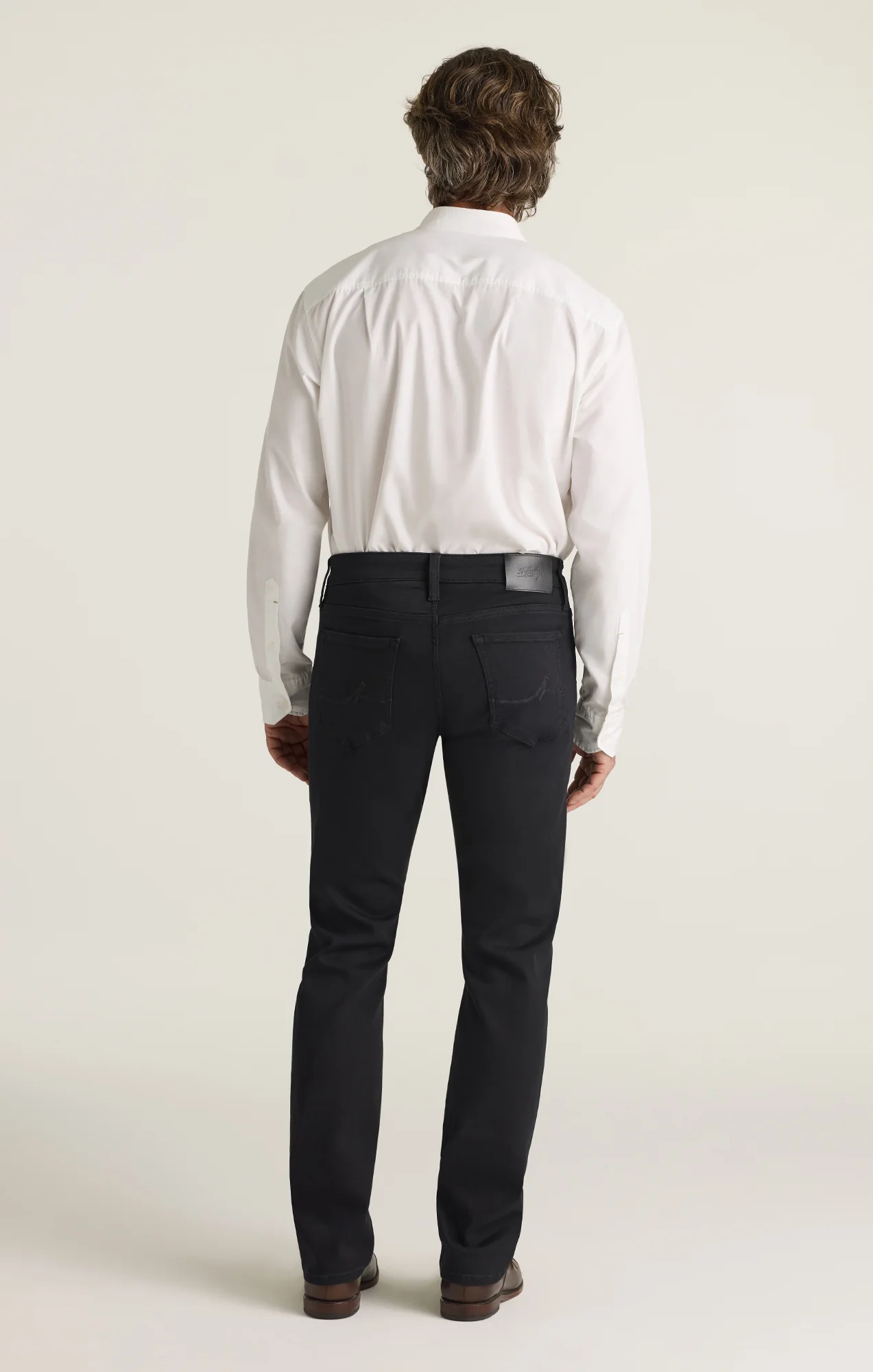 Camino Relaxed Straight Jeans in Black Urban - Image 3