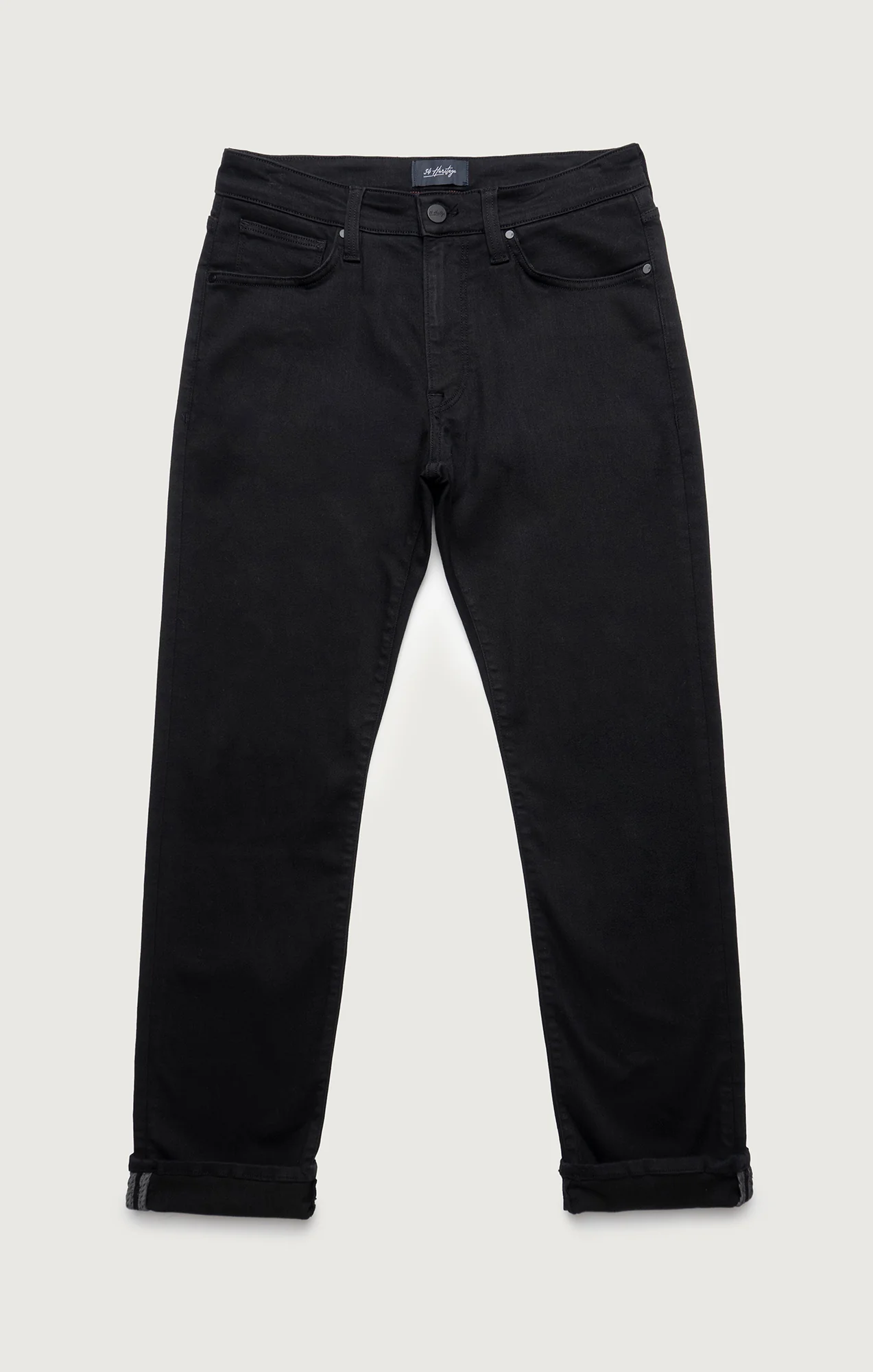 Camino Relaxed Straight Jeans in Black Urban - Image 6