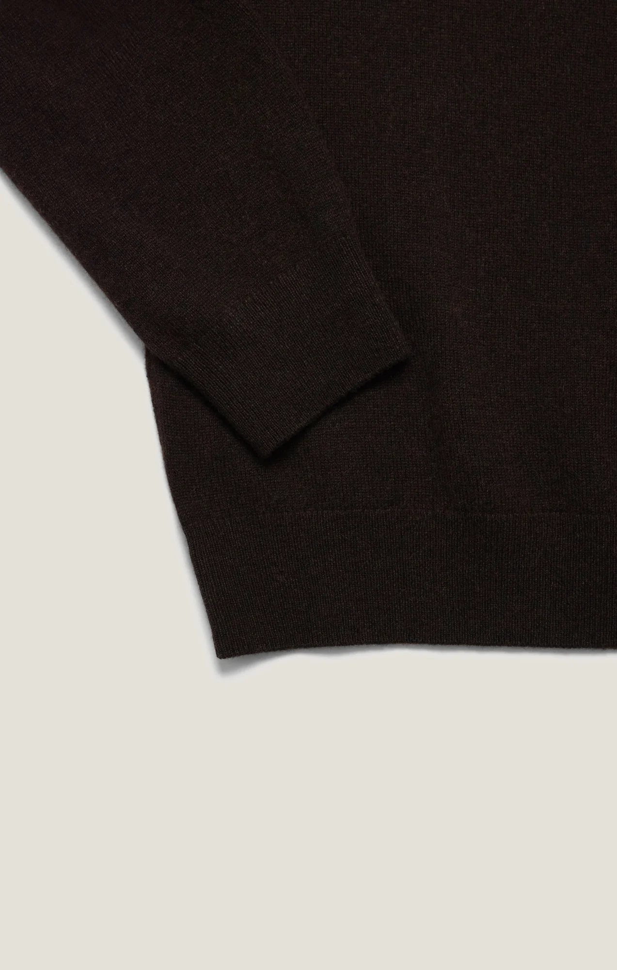 Cashmere Crew Neck Sweater In Brown - Image 10
