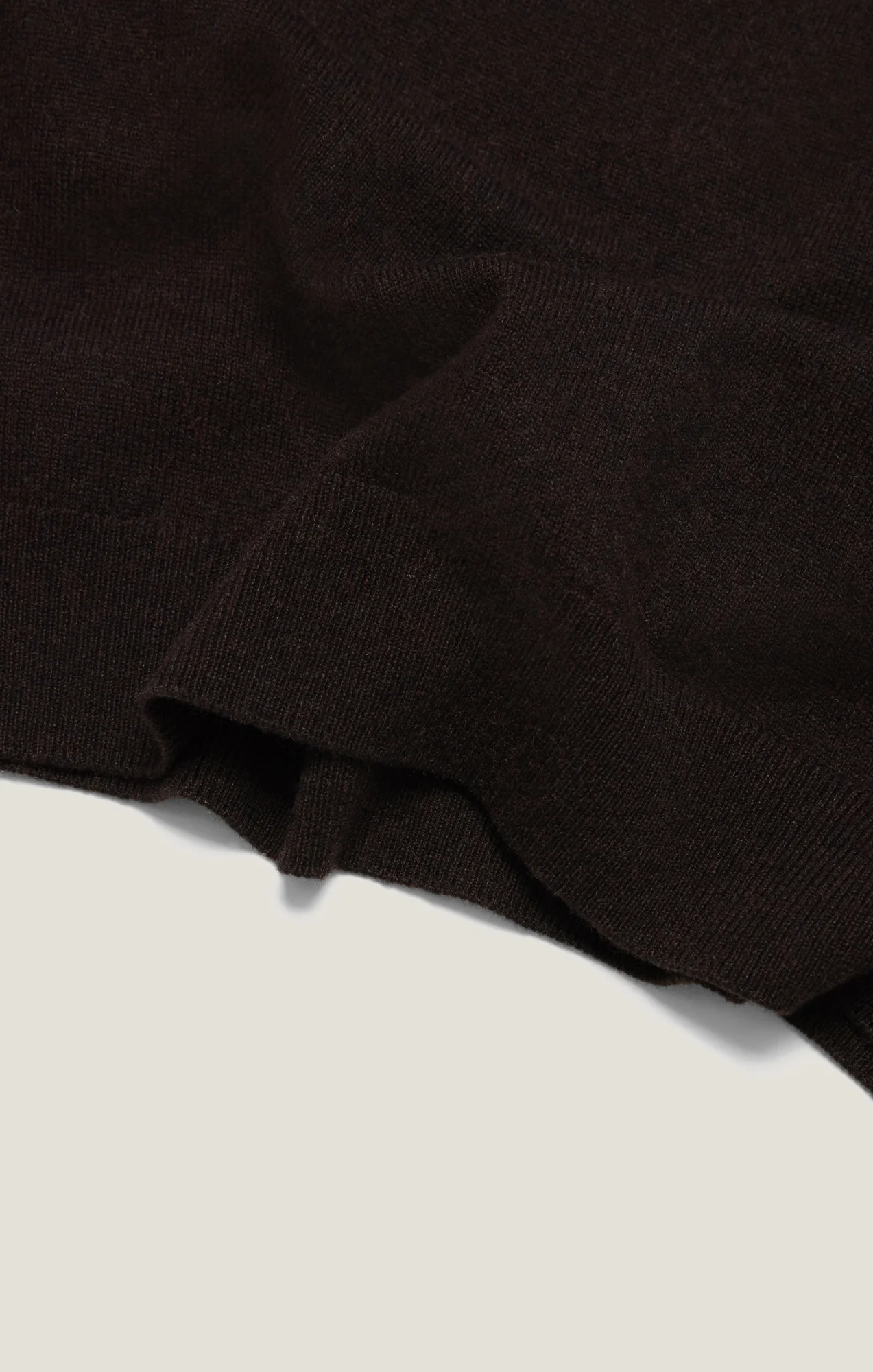 Cashmere Crew Neck Sweater In Brown - Image 11
