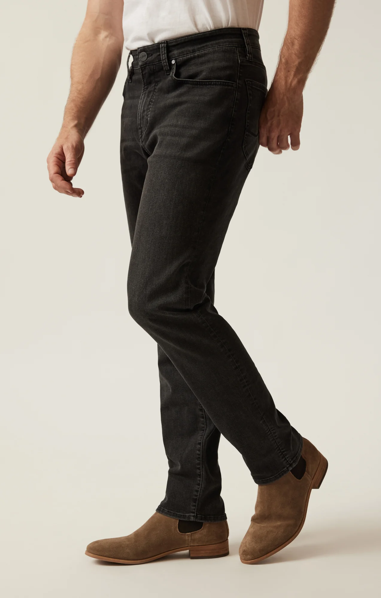 Champ Athletic Fit Pants in Dark Smoke Refined - Image 3