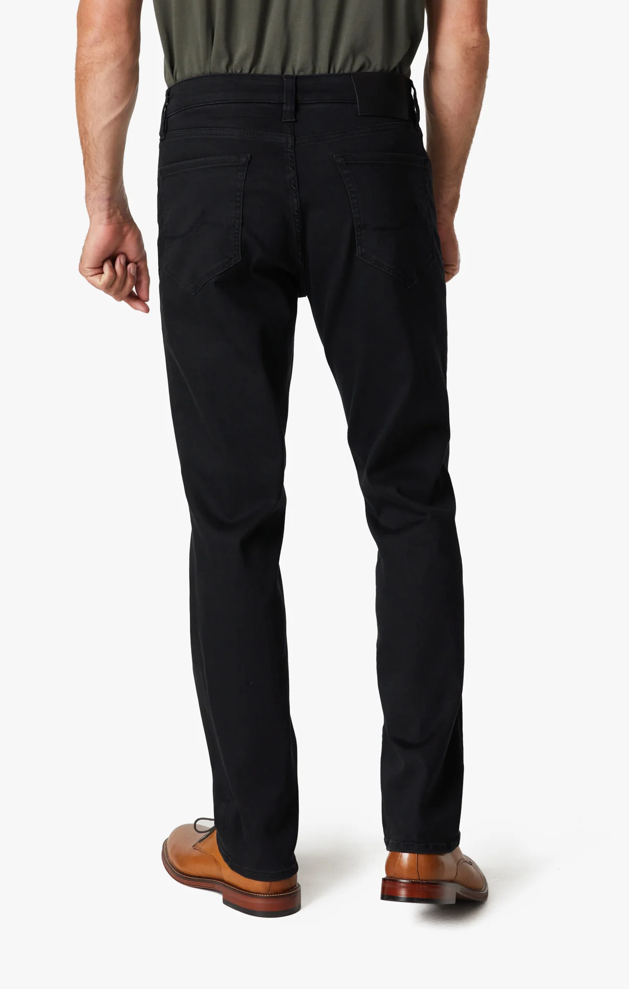 Charisma Relaxed Straight Leg Jeans In Black Urban - Image 4