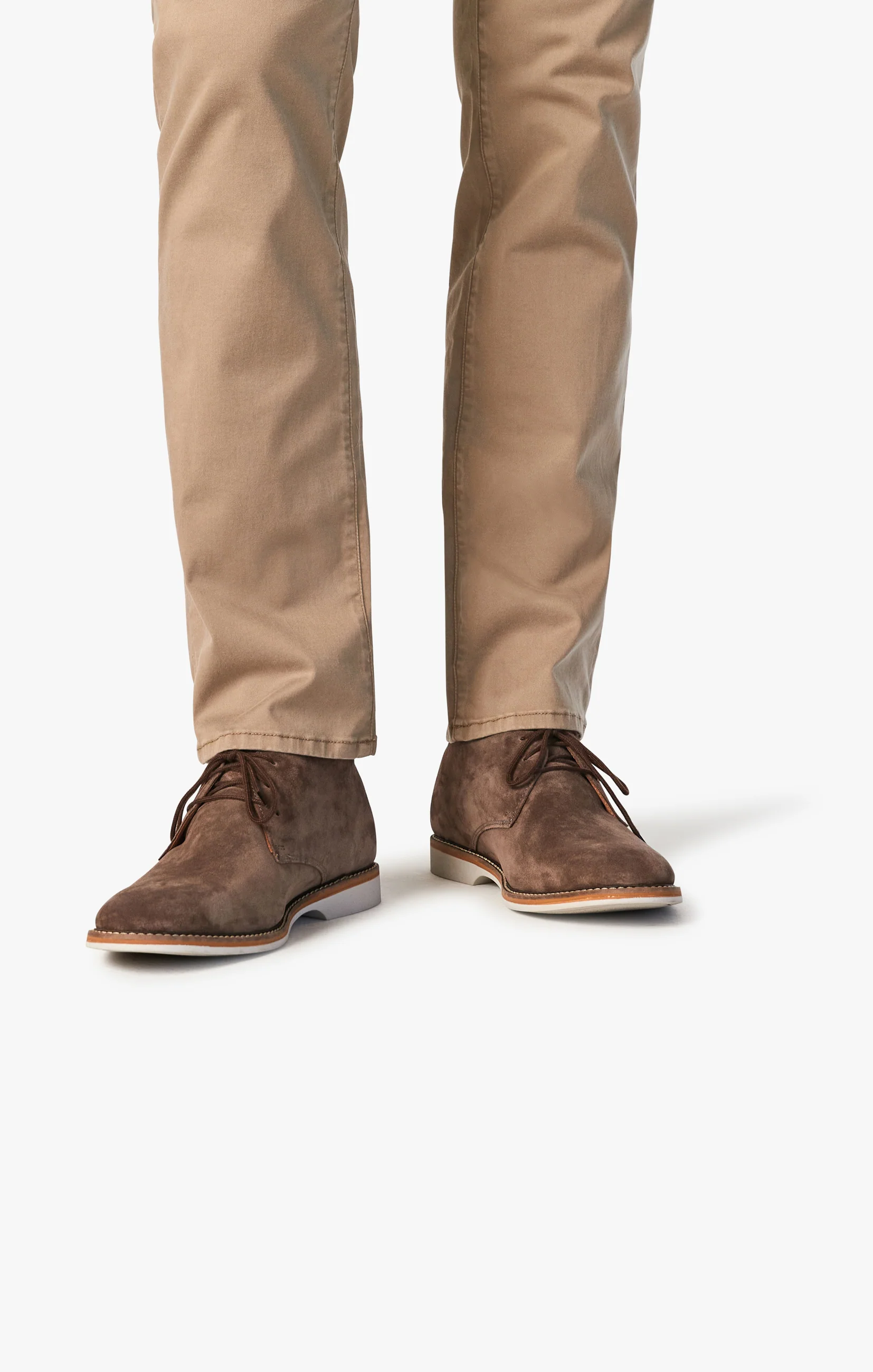 Charisma Relaxed Straight Chino In Khaki Twill - Image 5