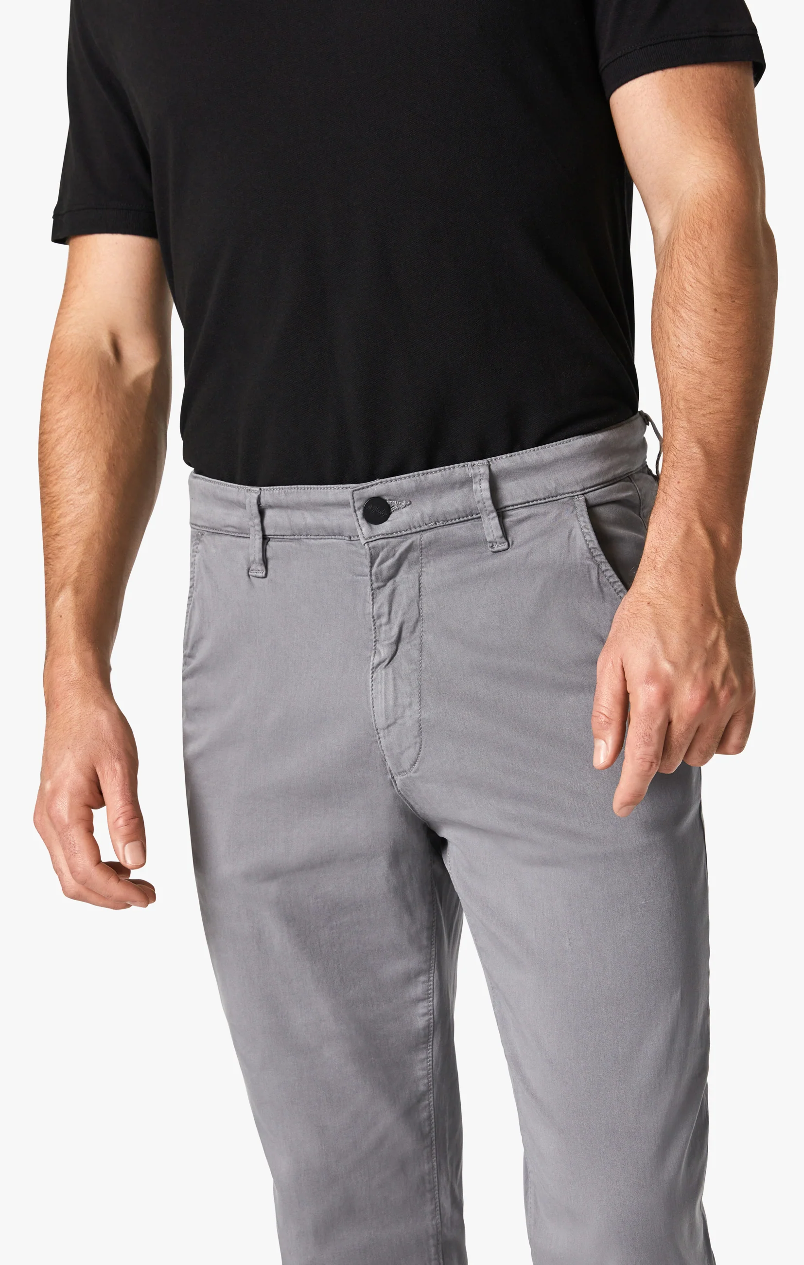 Charisma Relaxed Straight Chino Pants In Shark Twill - Image 5