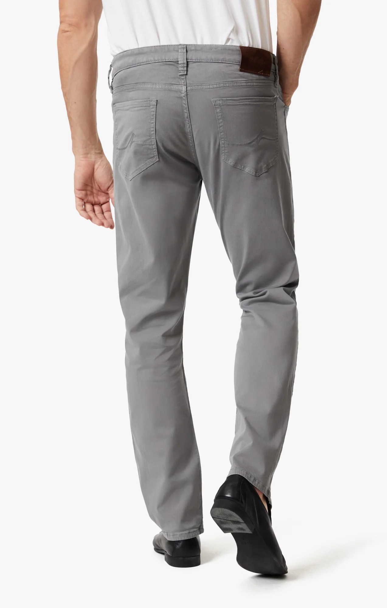 Charisma Relaxed Straight Pants in Shark Twill - Image 5