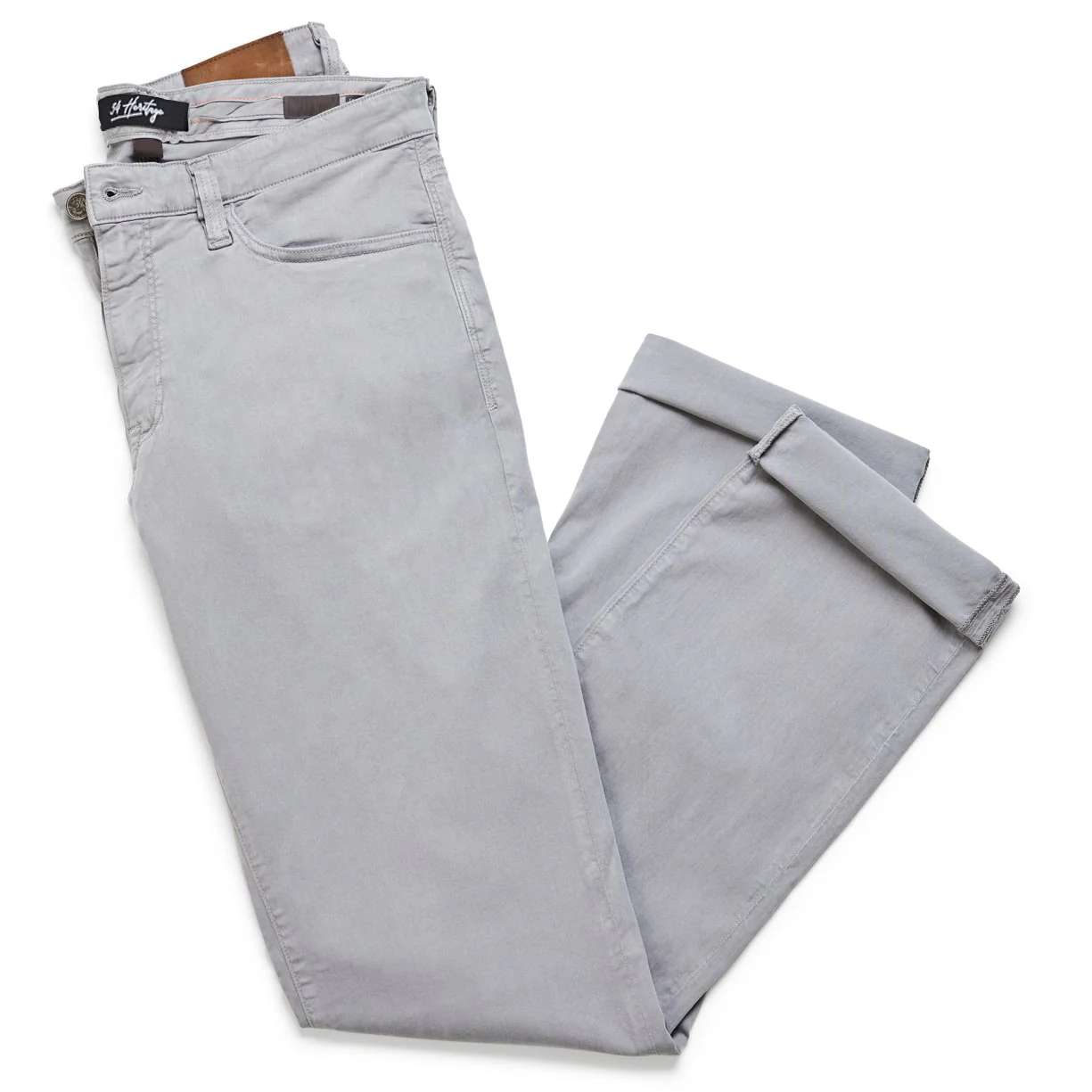 Charisma Relaxed Straight Pants in Shark Twill - Image 8