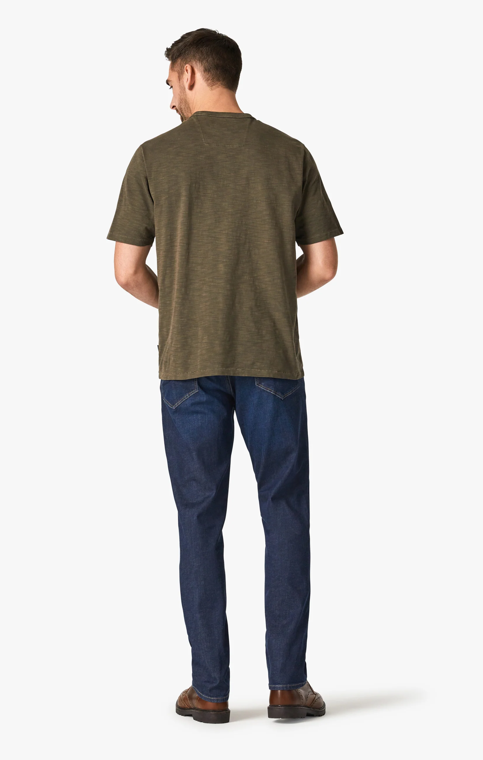 Charisma Relaxed Straight Jeans In Dark Cashmere - Image 4