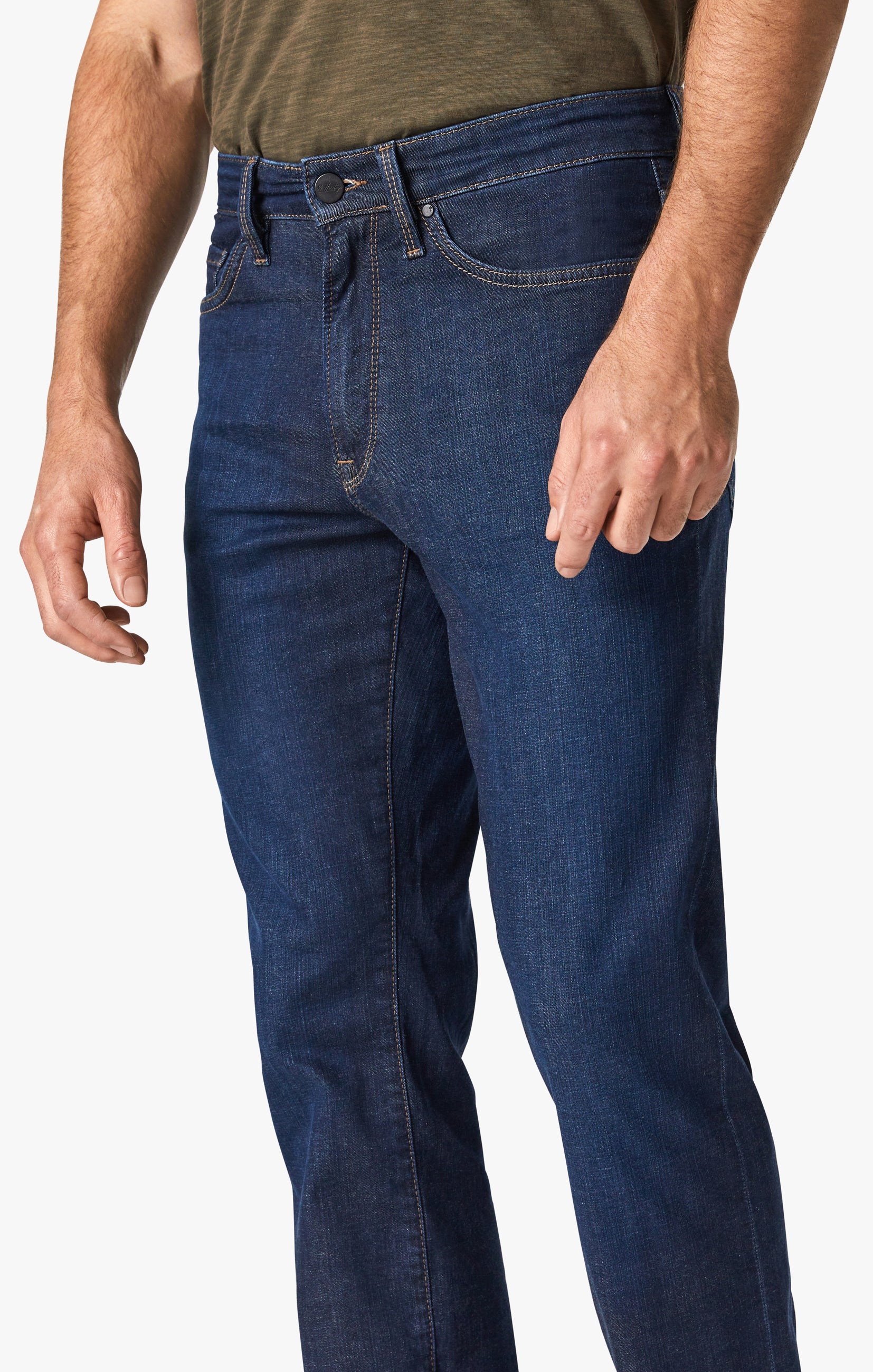 Charisma Relaxed Straight Jeans In Dark Cashmere - Image 6