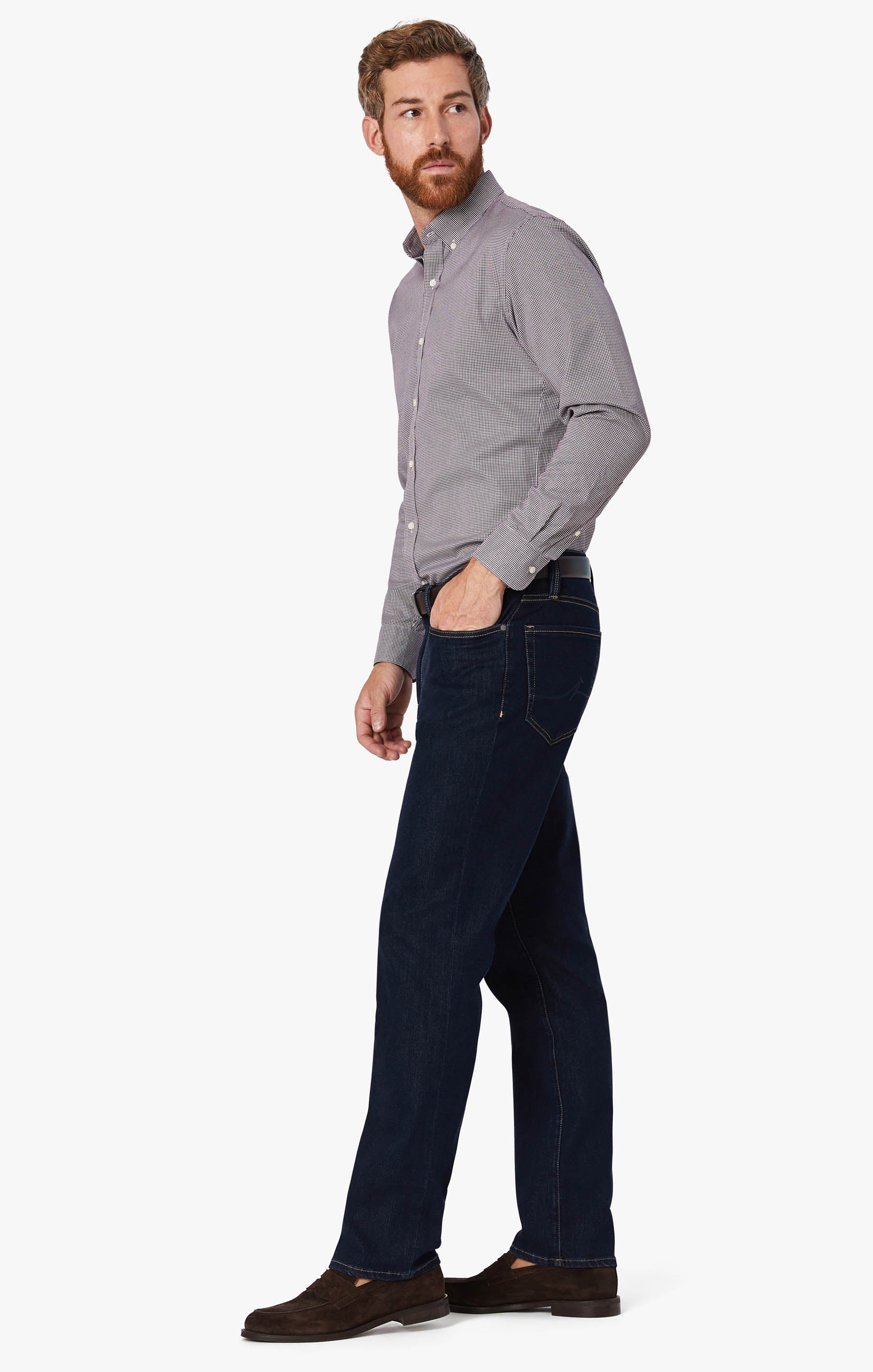 Charisma Relaxed Straight Leg Jeans In Dark Siena - Image 5
