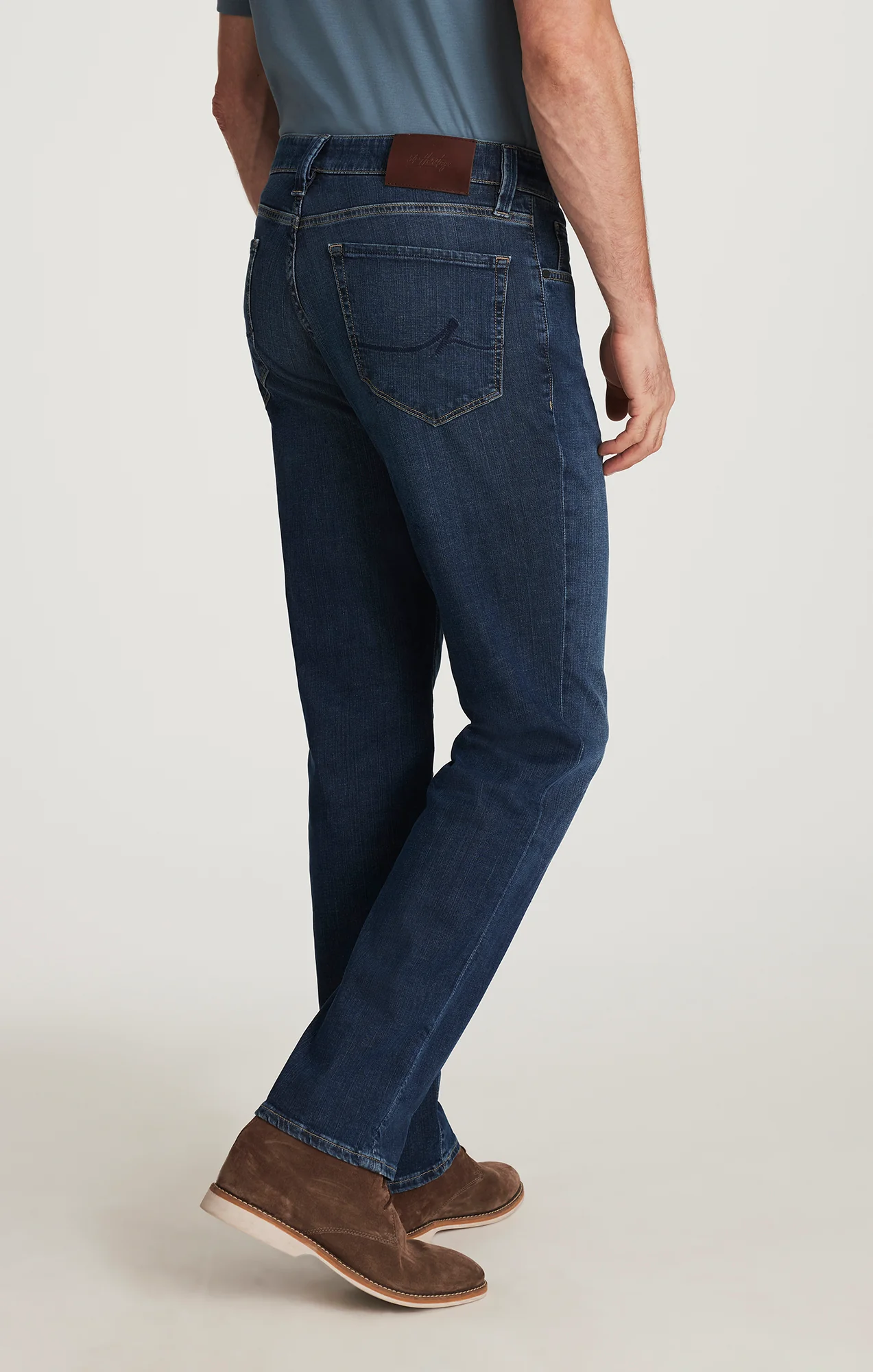 Charisma Relaxed Straight Leg Jeans In Dark Soft - Image 6