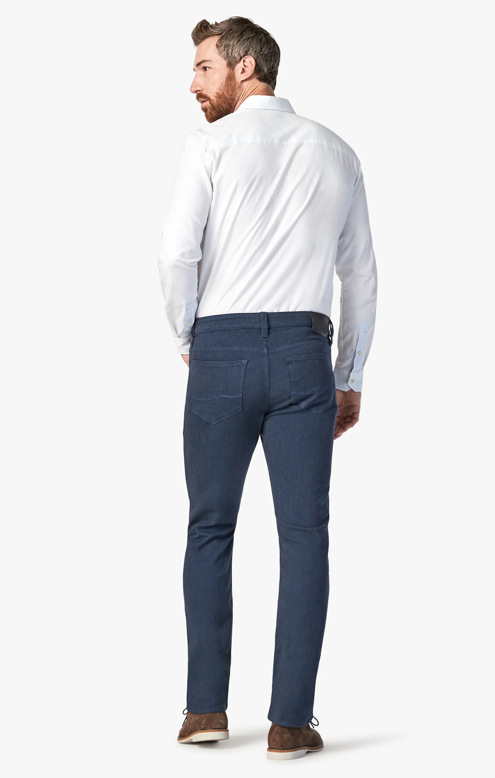 Charisma Relaxed Straight Pants In Insignia Blue Diagonal - Image 3