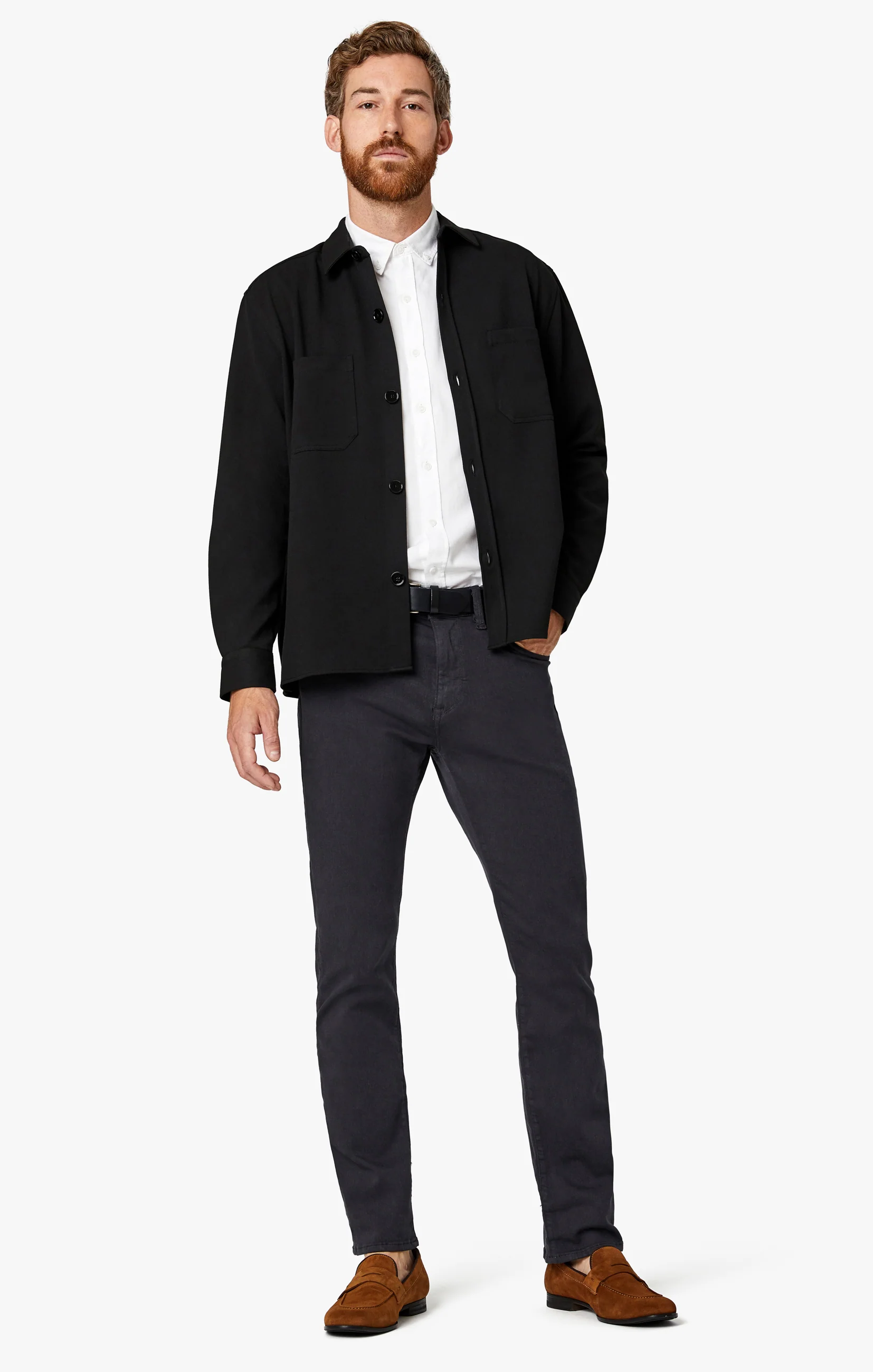 Charisma Relaxed Straight Pants in Iron Comfort - Image 7