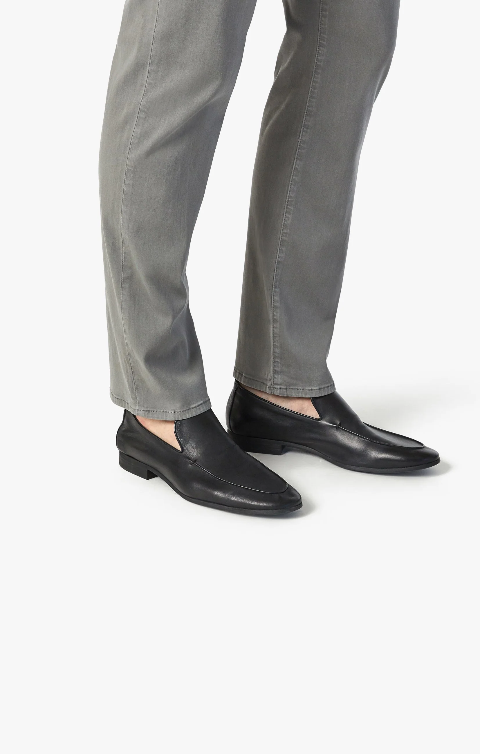 Charisma Relaxed Straight Pants In Pewter Twill - Image 6