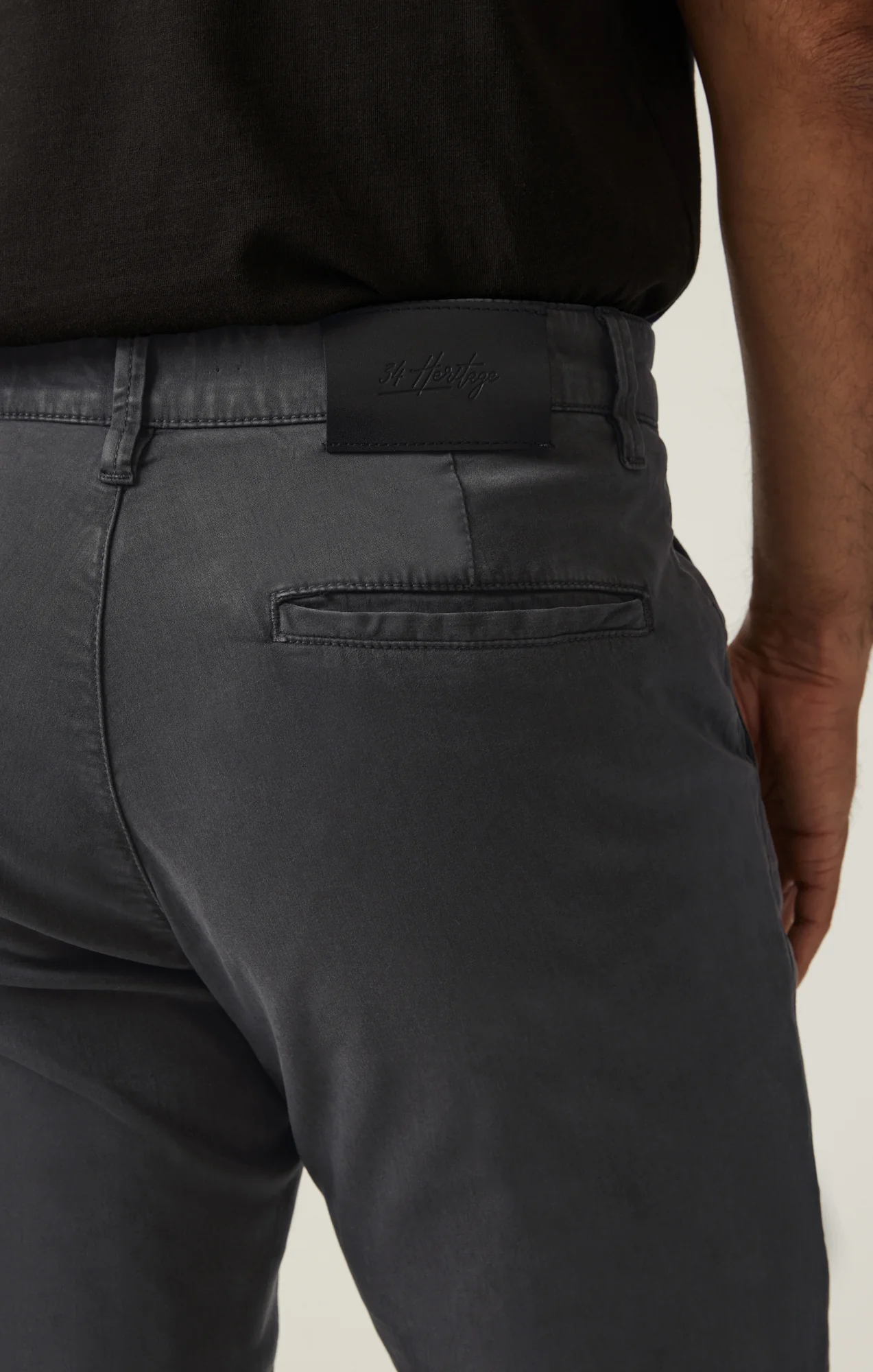 Charisma Relaxed Straight Chino in Ash Twill - Image 5