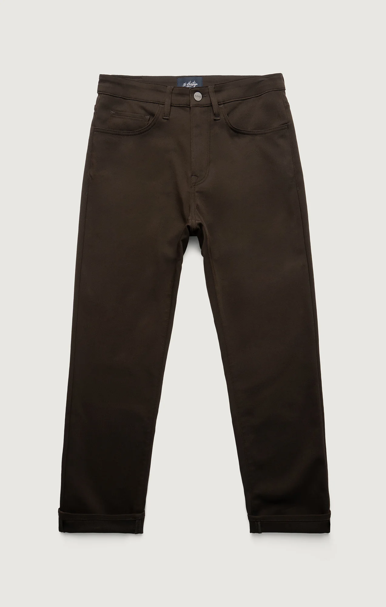 Charisma Relaxed Straight Commuter Pants in Brown - Image 7