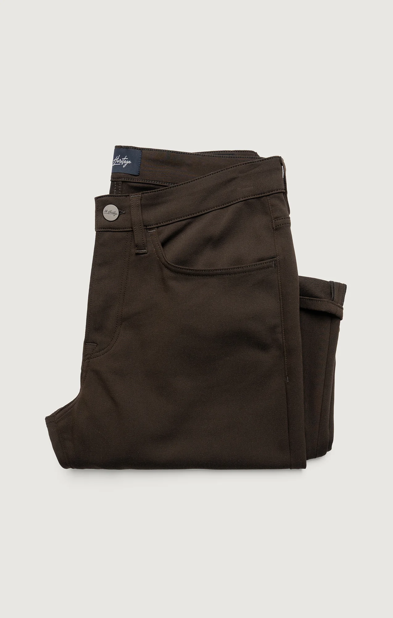 Courage Straight Leg Commuter Pants in Brown - Image 8