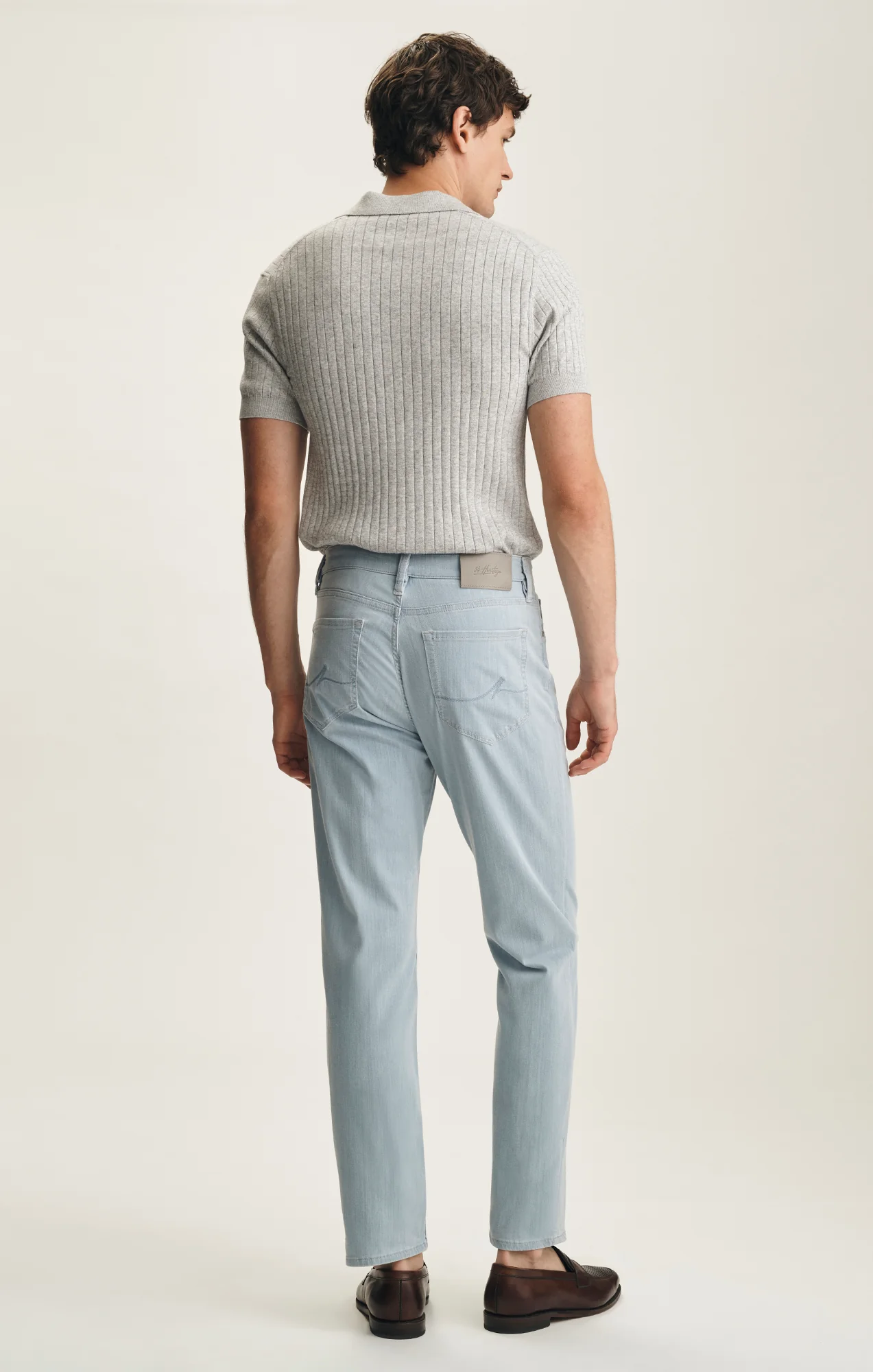 Charisma Relaxed Straight Jeans In Bleach Kona - Image 4