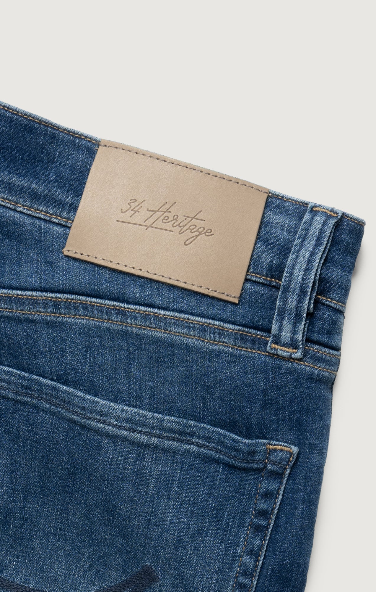 Charisma Relaxed Straight Jeans in Dark Brushed Organic Ultra - Image 9