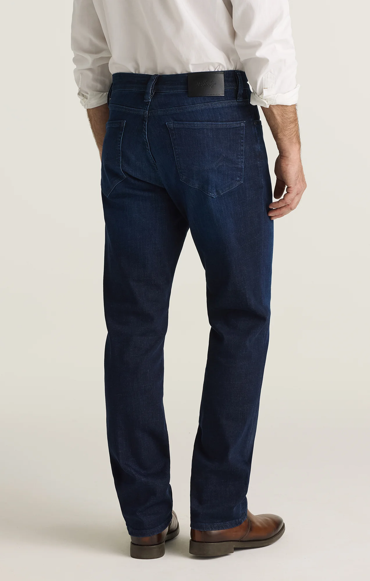 Charisma Relaxed Straight Jeans in Ink Organic Ultra - Image 3