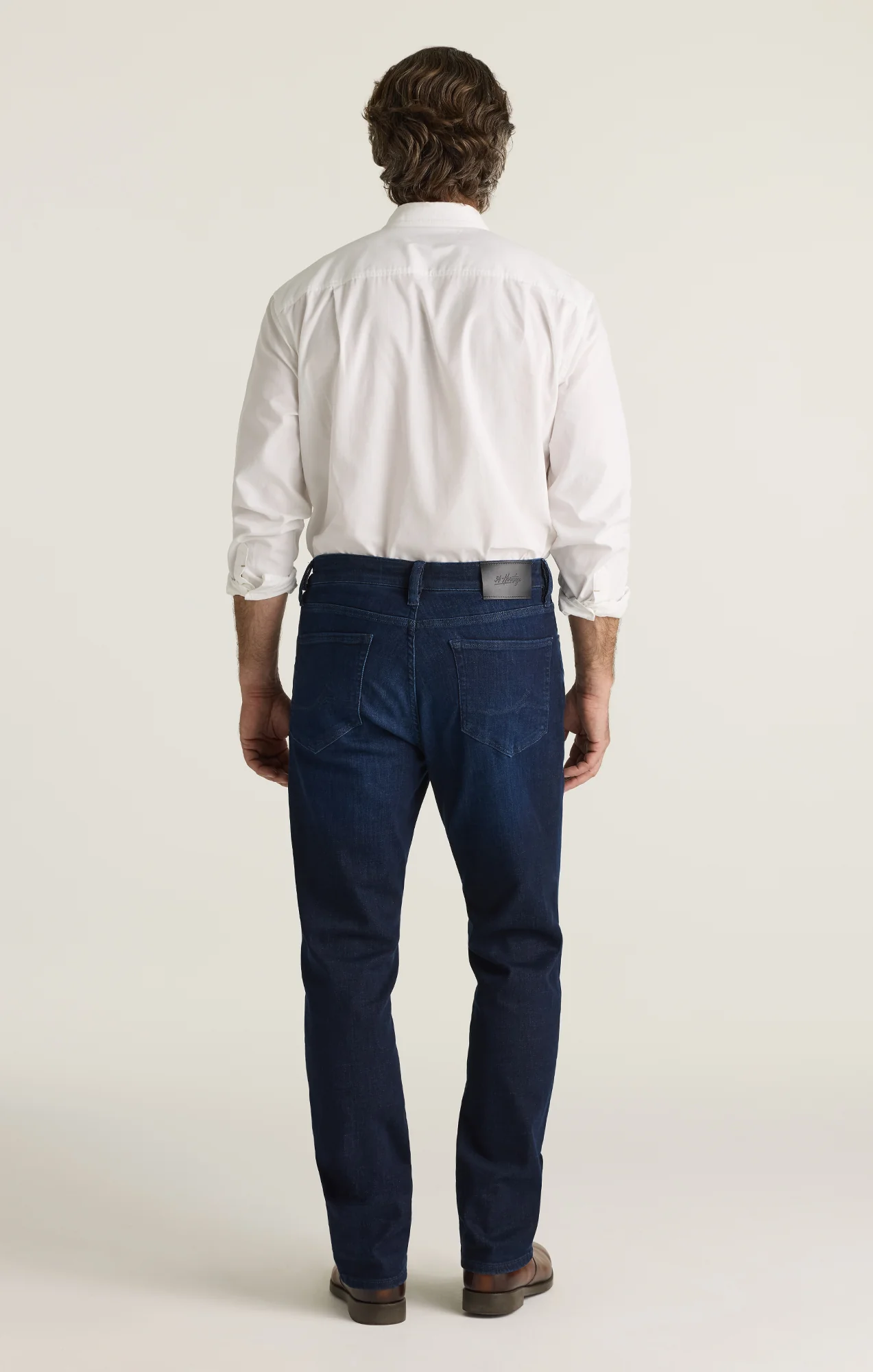 Charisma Relaxed Straight Jeans in Ink Organic Ultra - Image 4