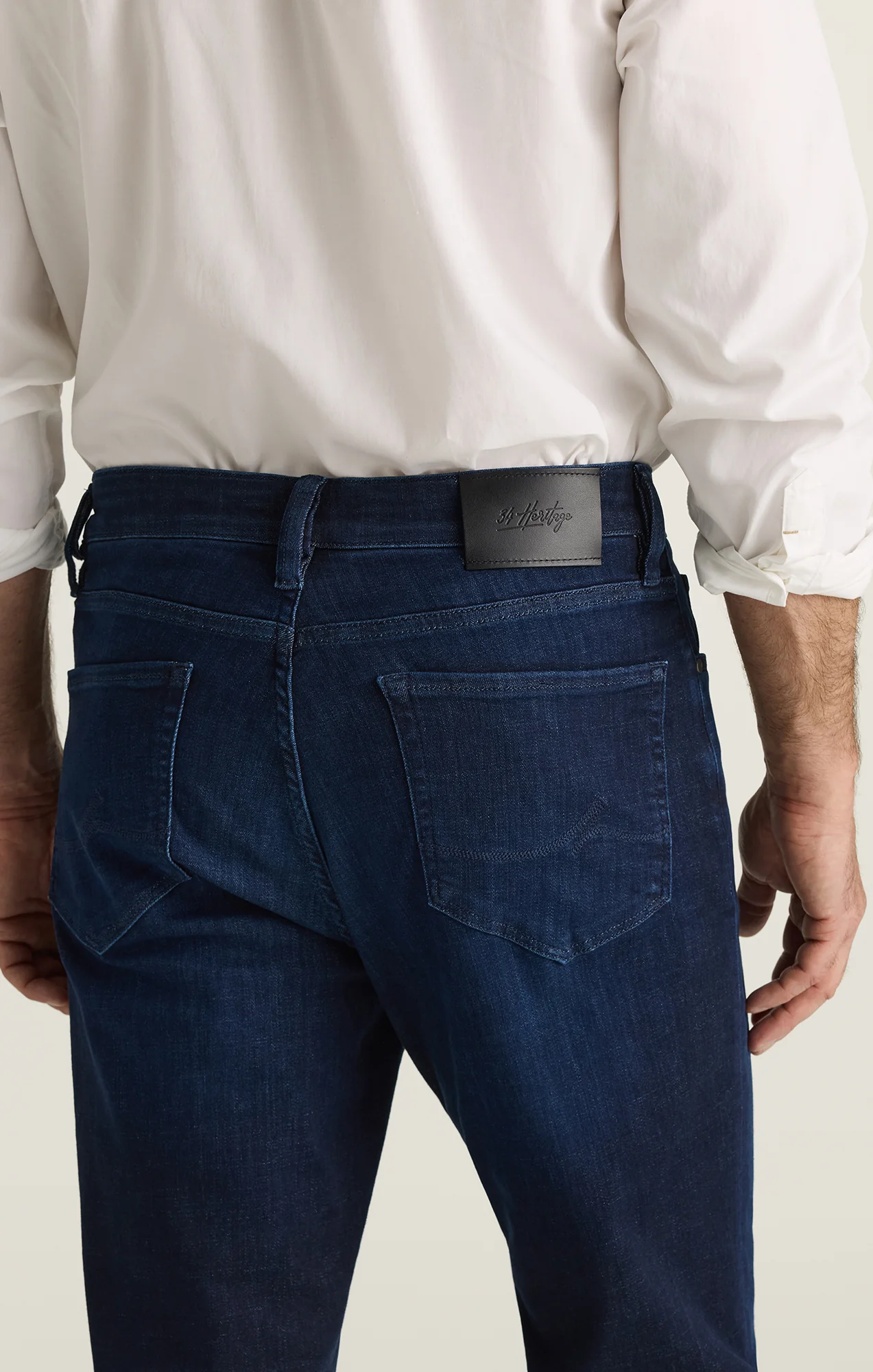 Charisma Relaxed Straight Jeans in Ink Organic Ultra - Image 5
