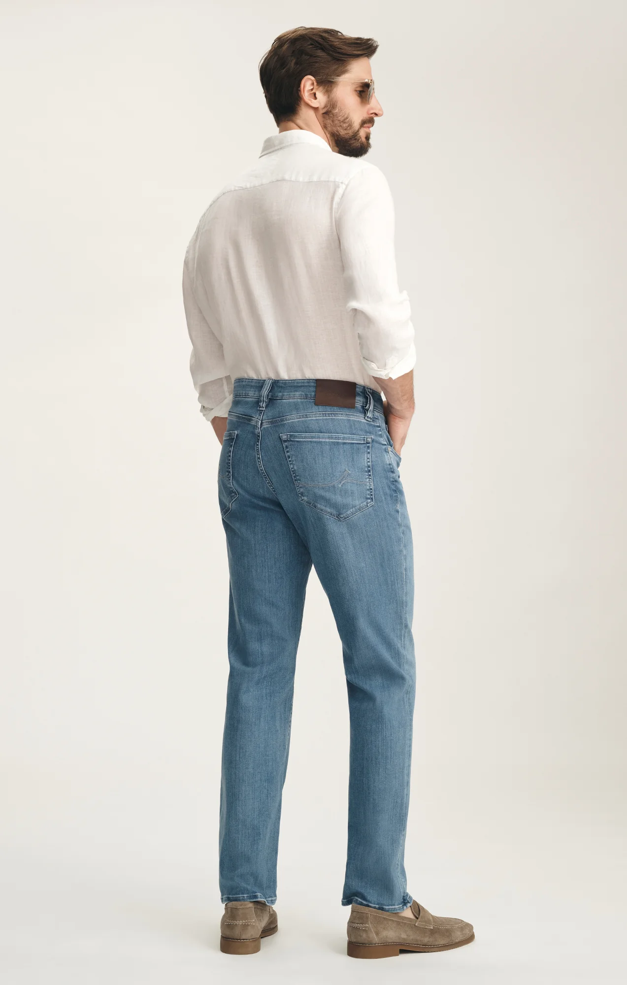 Charisma Relaxed Straight Jeans In Light Brushed Urban - Image 5