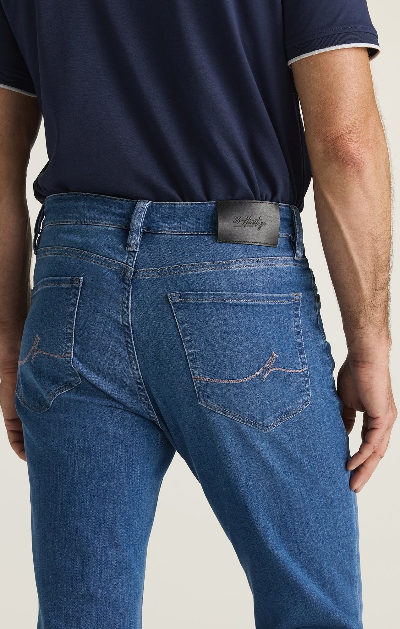 Charisma Relaxed Straight Jeans in Light Brushed Urban - Image 5