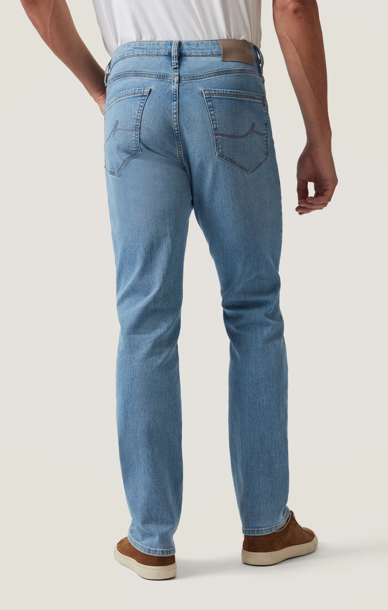 Charisma Relaxed Straight Jeans In Light Comfort - Image 3