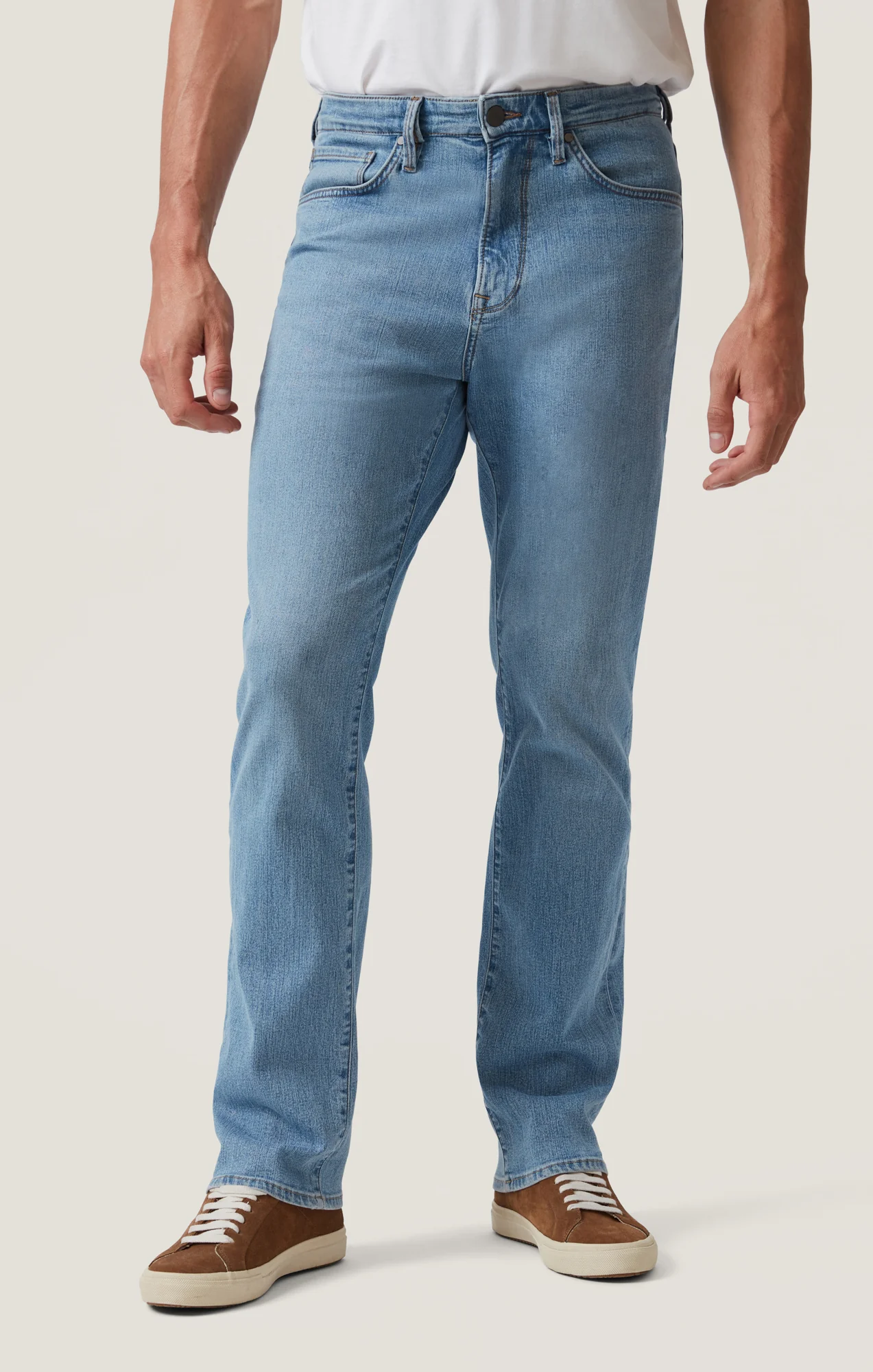 Charisma Relaxed Straight Jeans In Light Comfort - Image 4