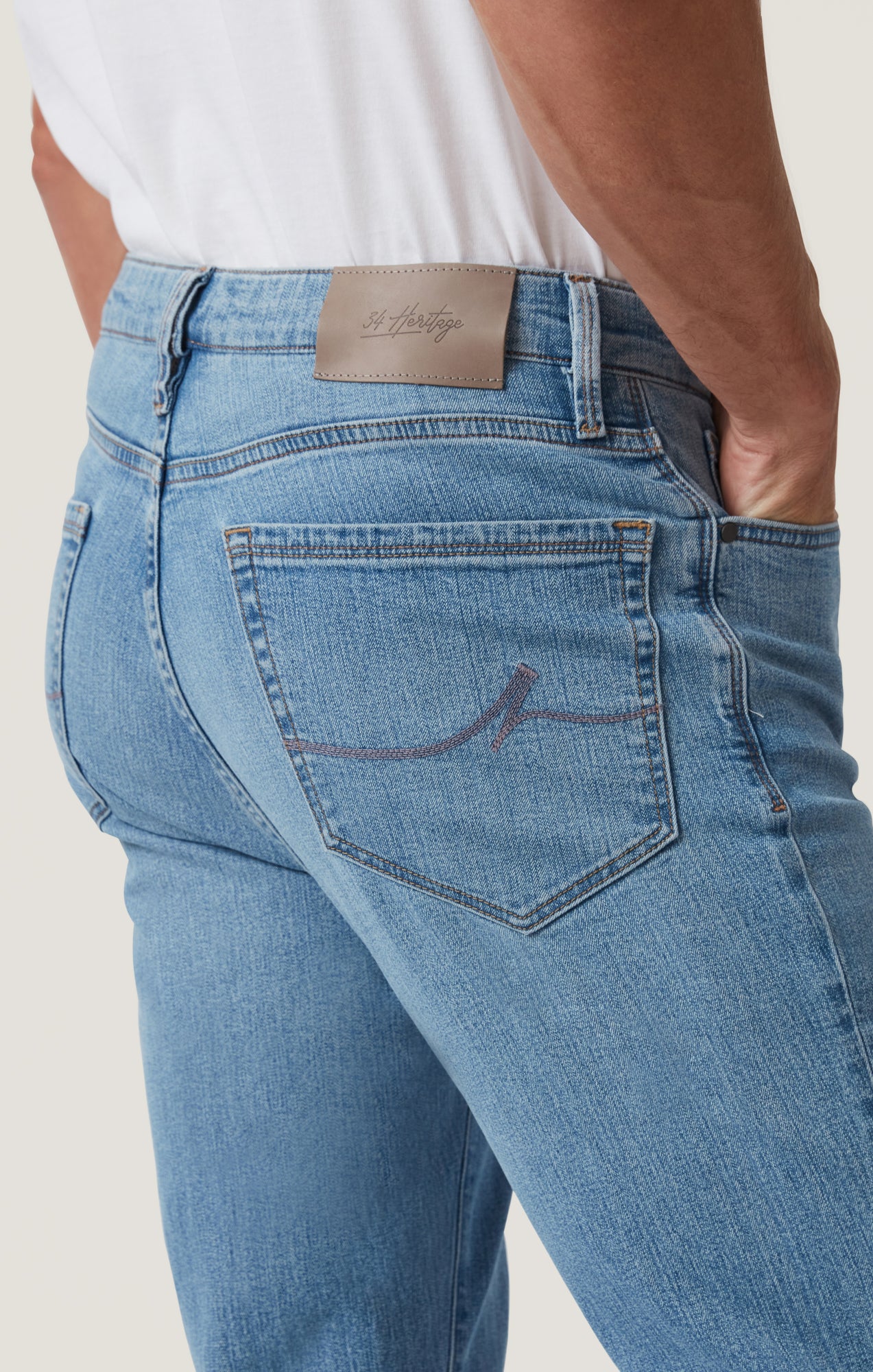 Charisma Relaxed Straight Jeans In Light Comfort - Image 5