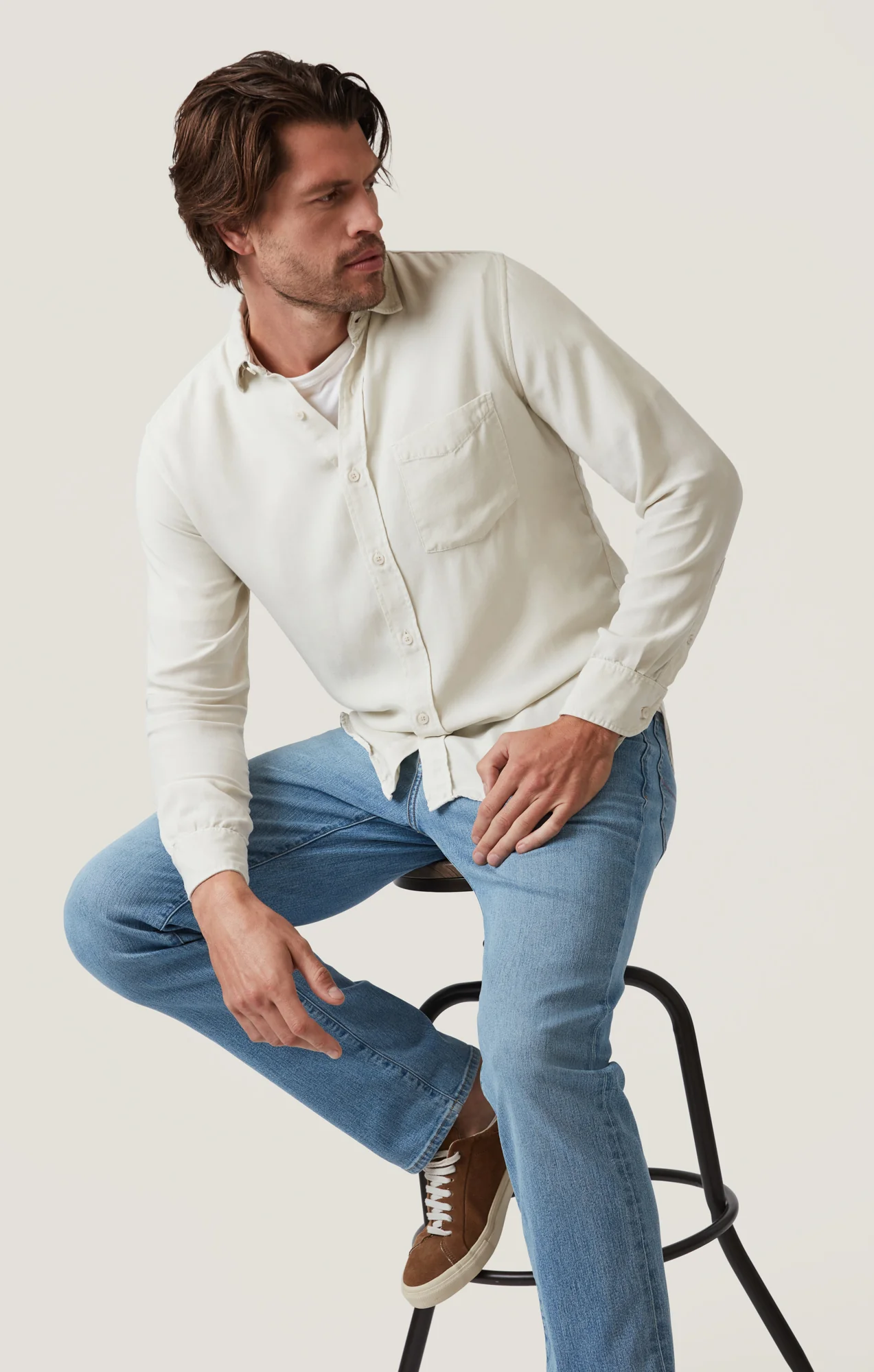 Charisma Relaxed Straight Jeans In Light Comfort - Image 6