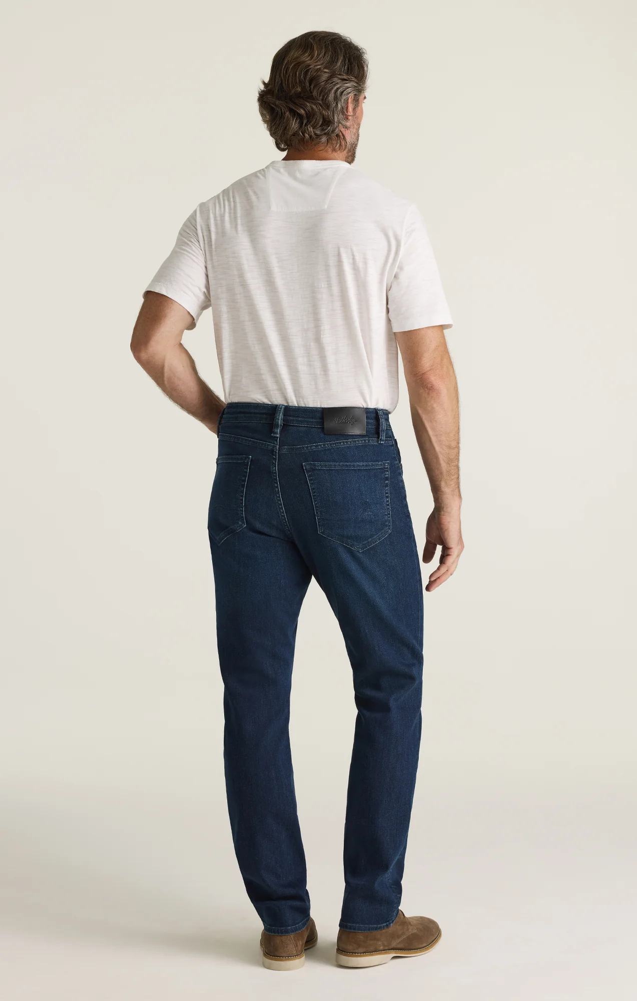 Charisma Relaxed Straight Jeans in Rinse Brushed Aerodenim - Image 3