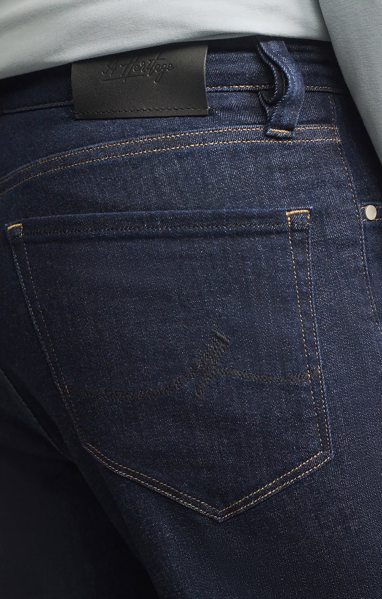 Charisma Relaxed Straight Jeans in Rinse Organic Ultra - Image 7