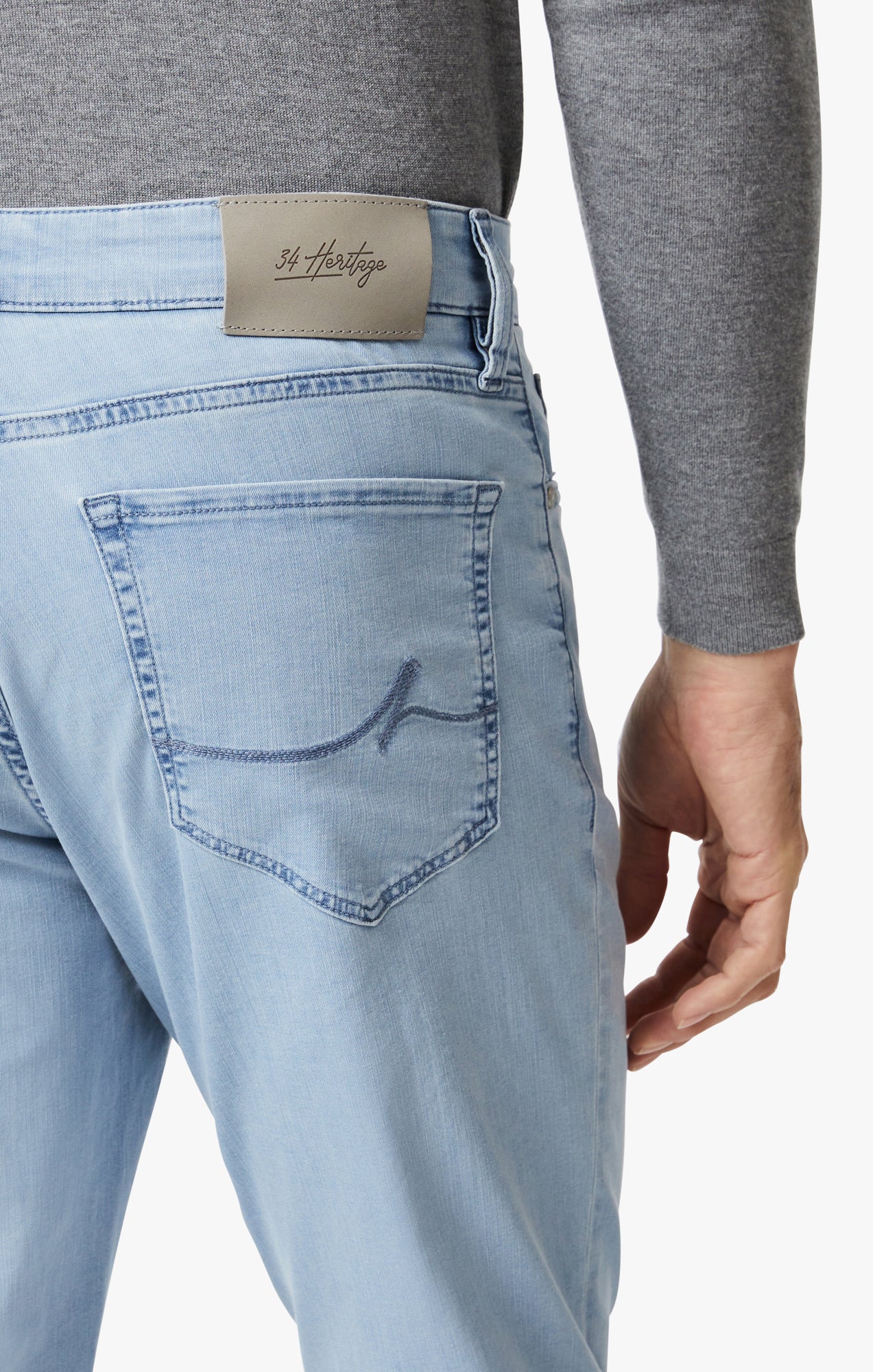 Charisma Relaxed Straight Leg Jeans In Bleached Kona - Image 6
