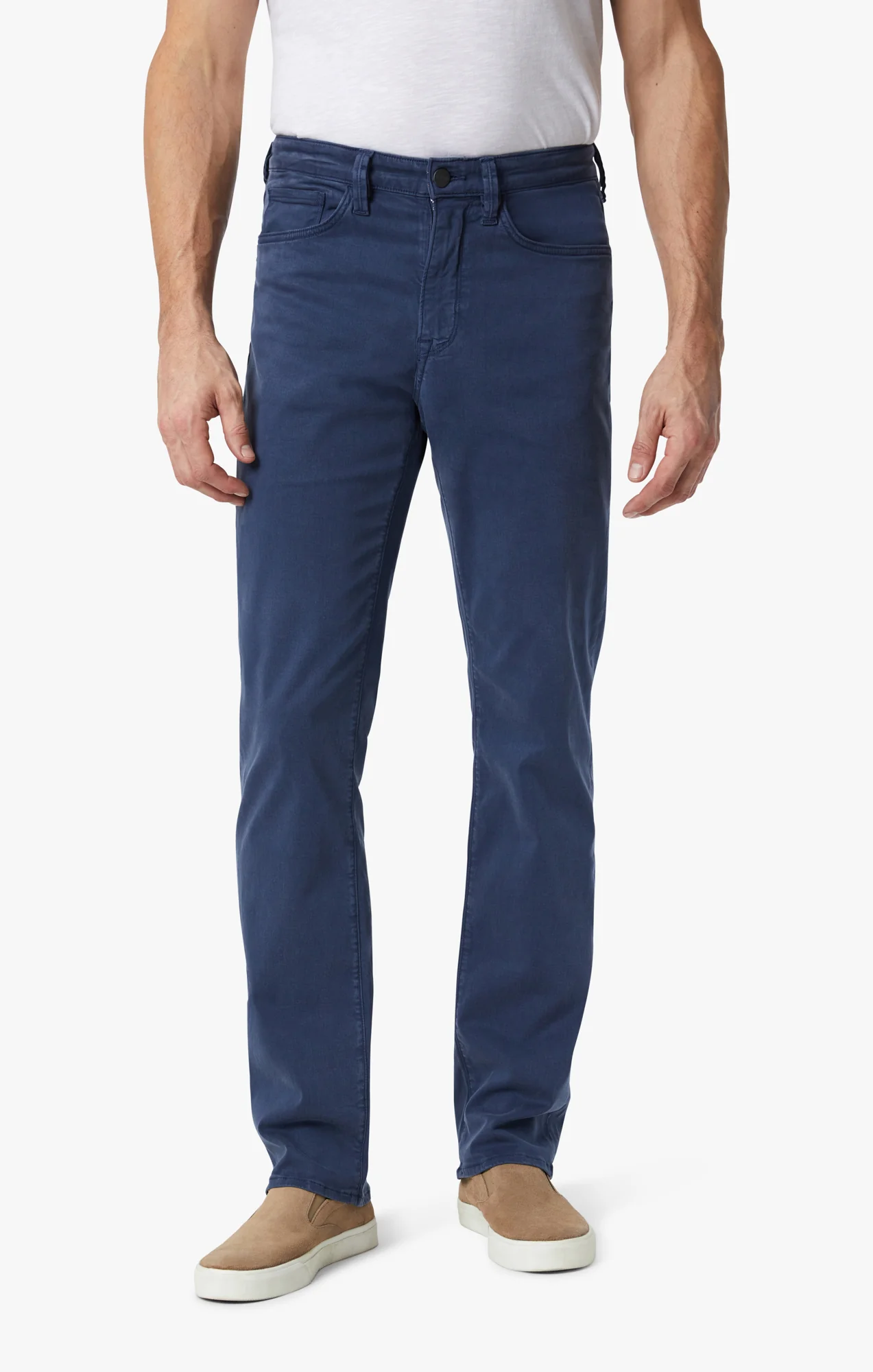 Charisma Relaxed Straight Leg Pants In Dark Denim Twill - Image 2