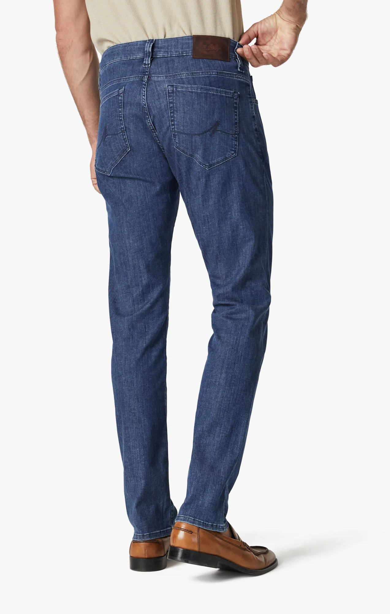 Charisma Relaxed Straight Leg Jeans In Mid Kona - Image 4