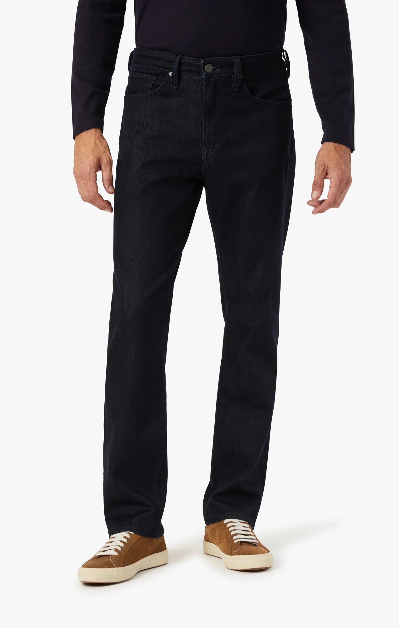 Charisma Relaxed Straight Leg Jeans In Midnight Tonal Urban - Image 3