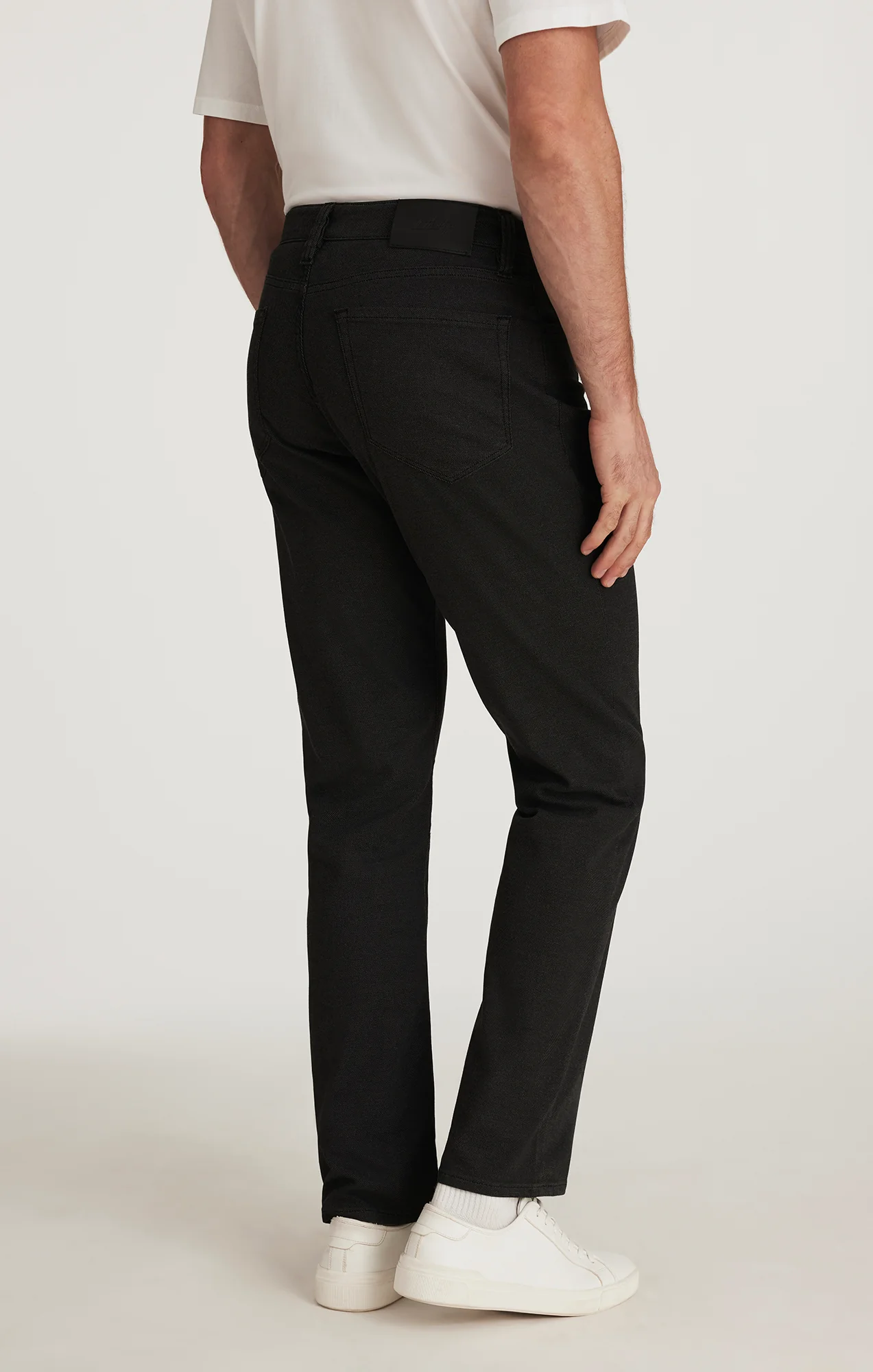 Charisma Relaxed Straight Leg Pants In Black CoolMax - Image 3