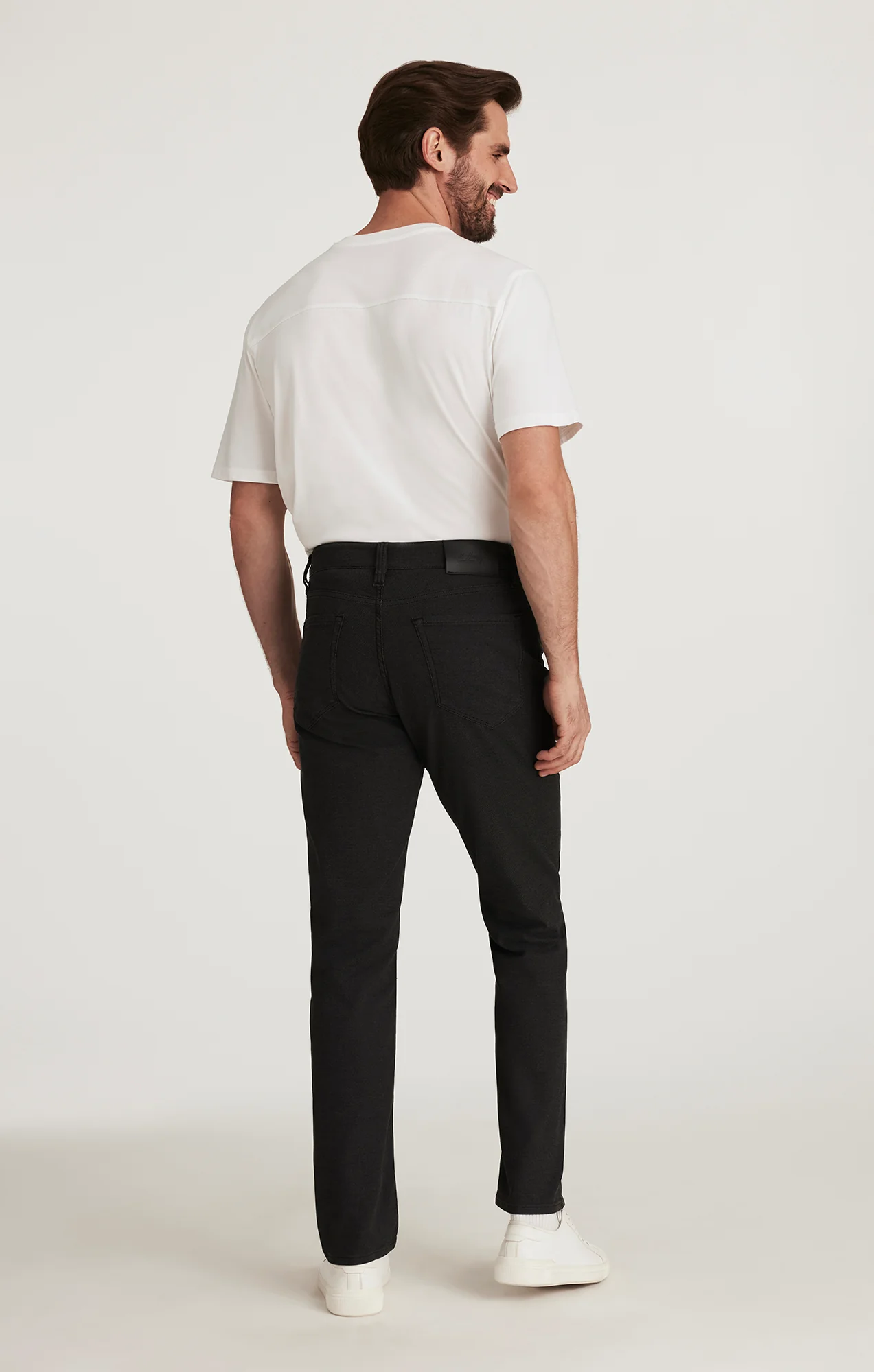 Charisma Relaxed Straight Leg Pants In Black CoolMax - Image 6