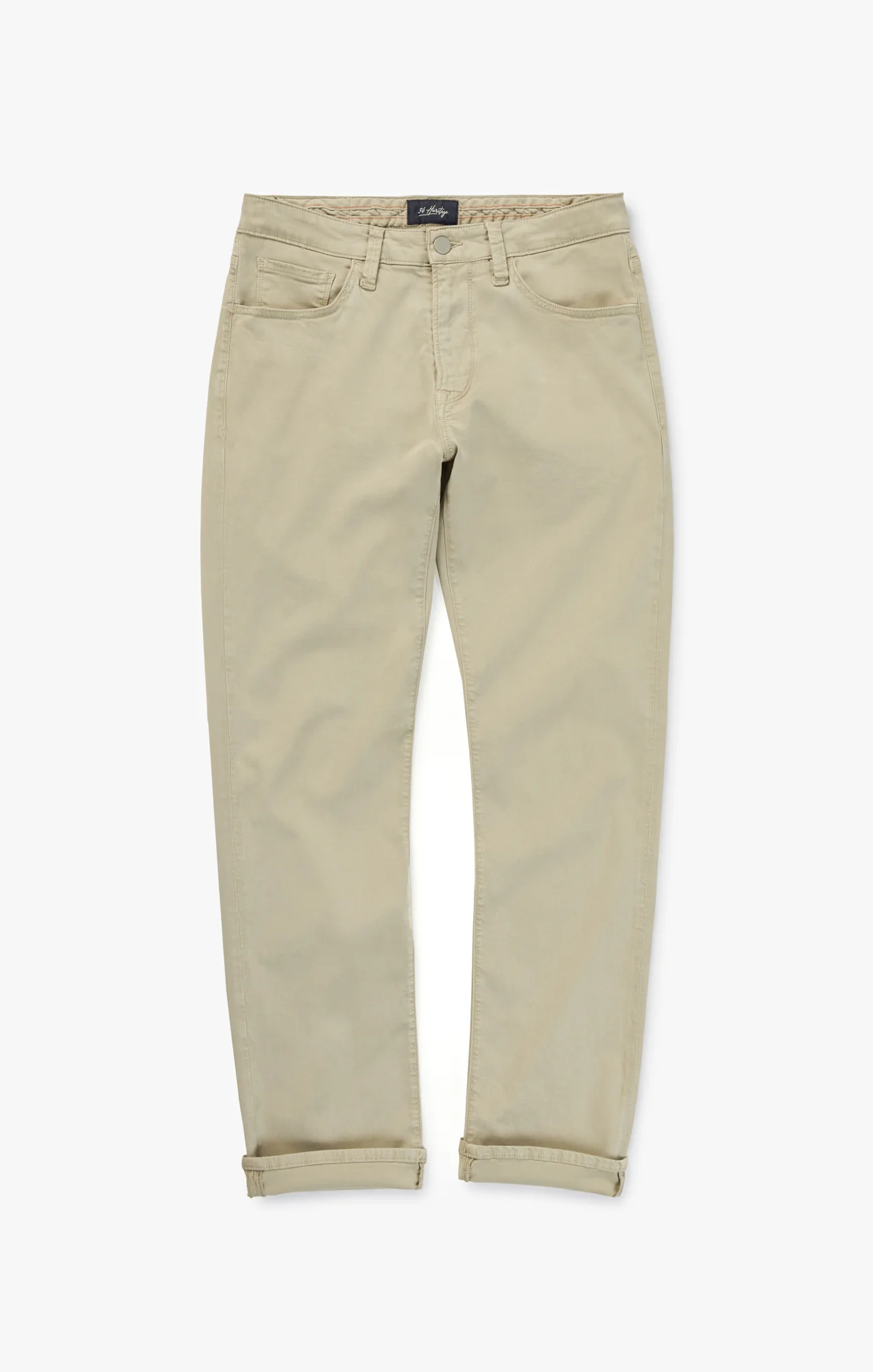 Charisma Relaxed Straight Pants In Aluminum Twill - Image 7