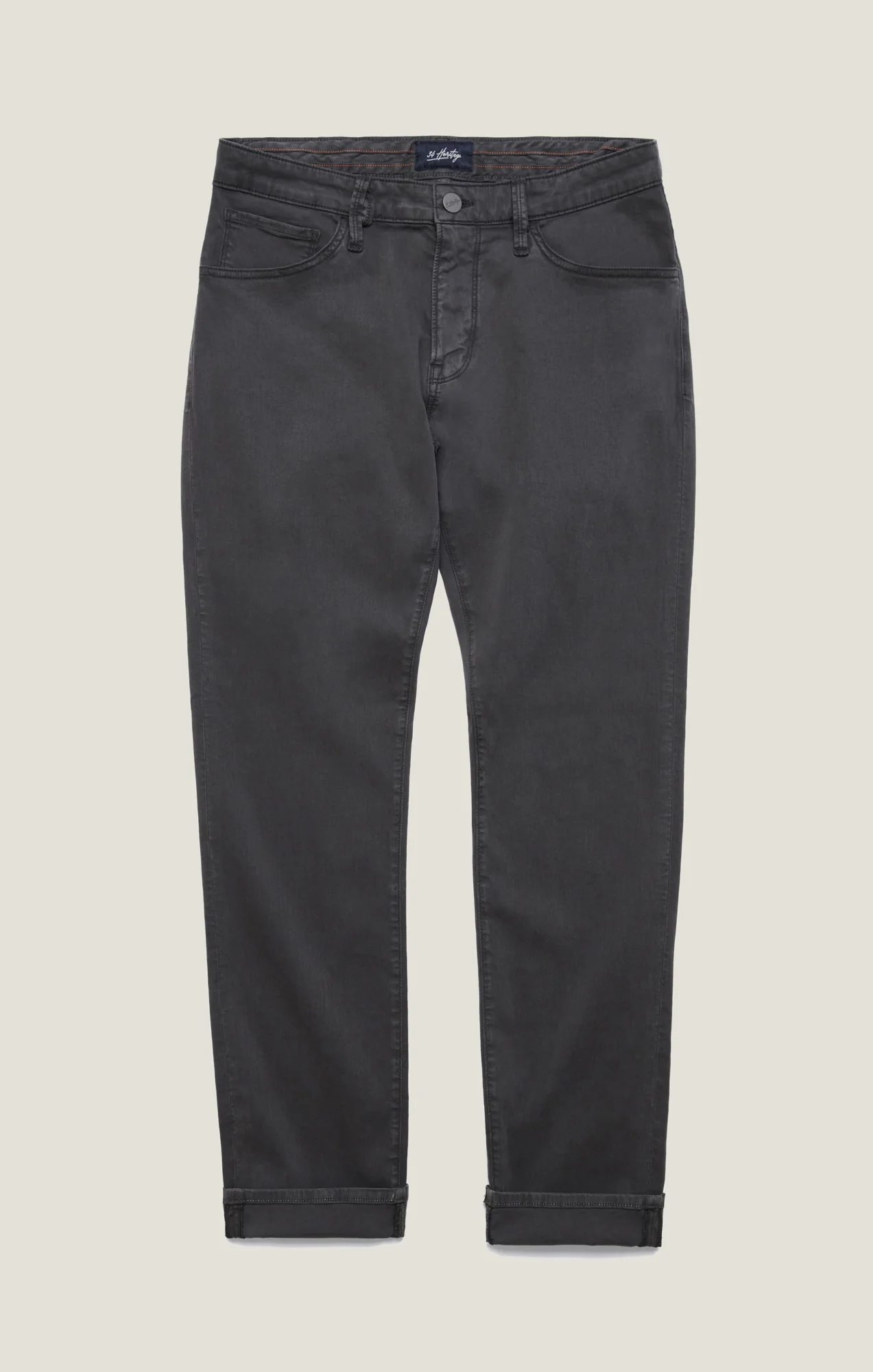 Charisma Relaxed Straight Pants in Ash Twill - Image 10