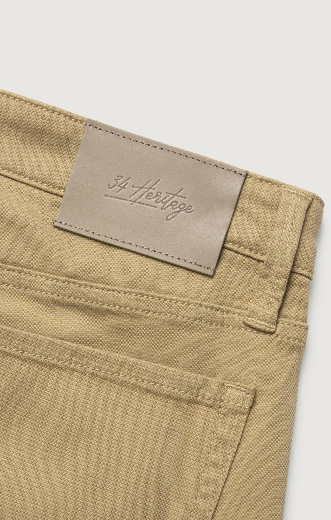 Courage Straight Leg Pants in Beige Honeycomb - Image 9