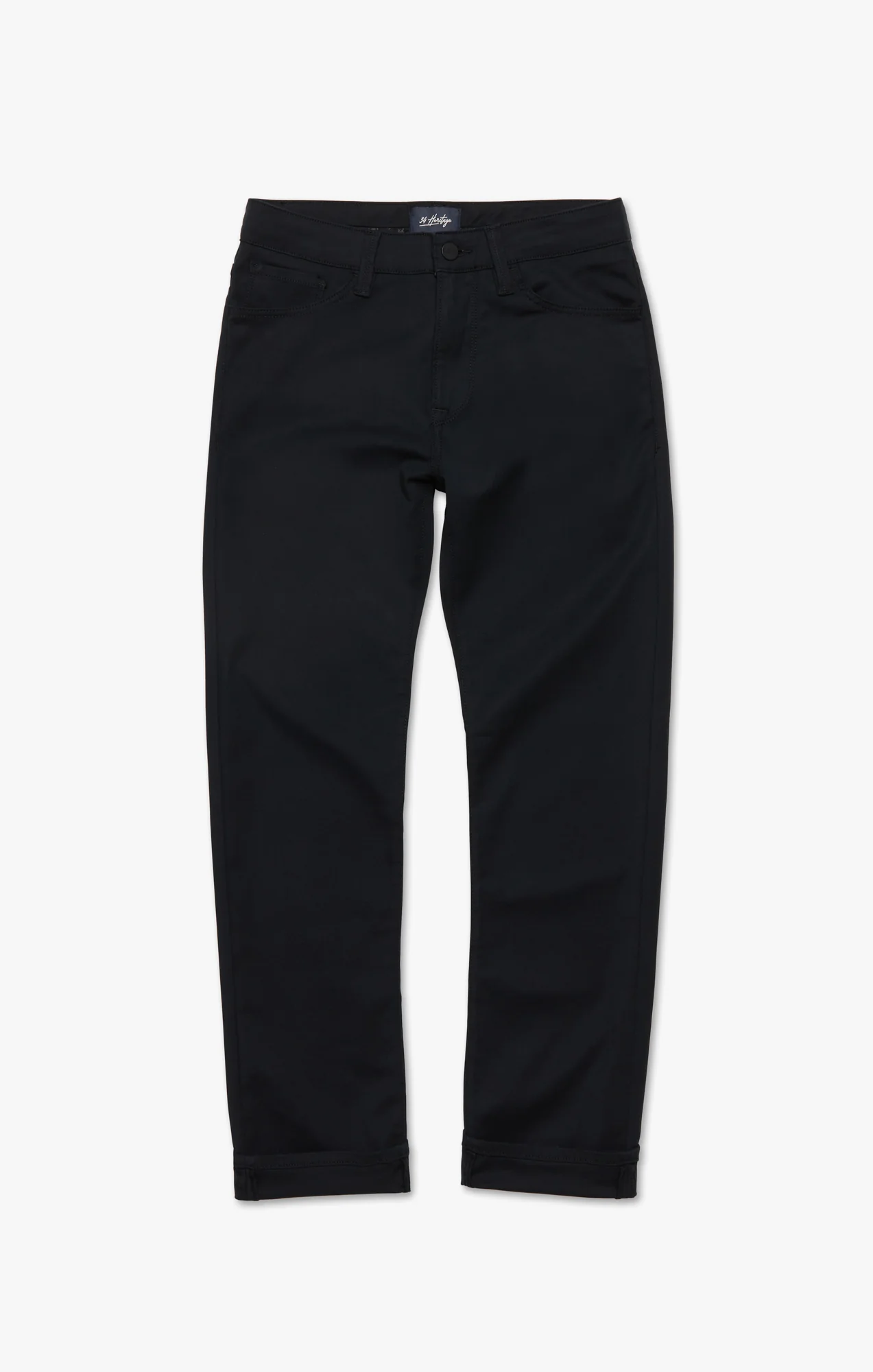 Charisma Relaxed Straight Pants in Black High Flyer - Image 7